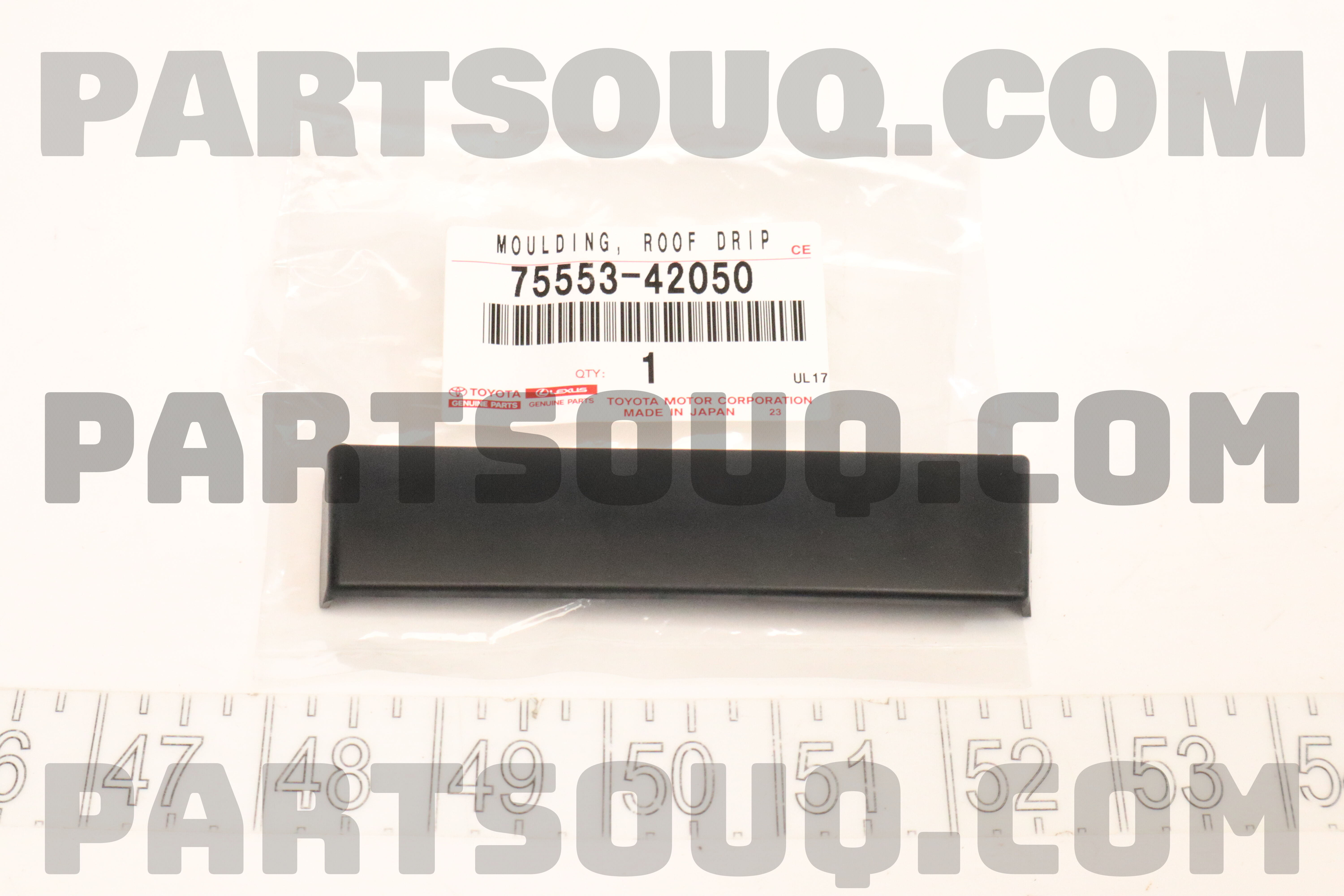 MOULDING ROOF DRIP 7555342050 | Toyota Parts | PartSouq
