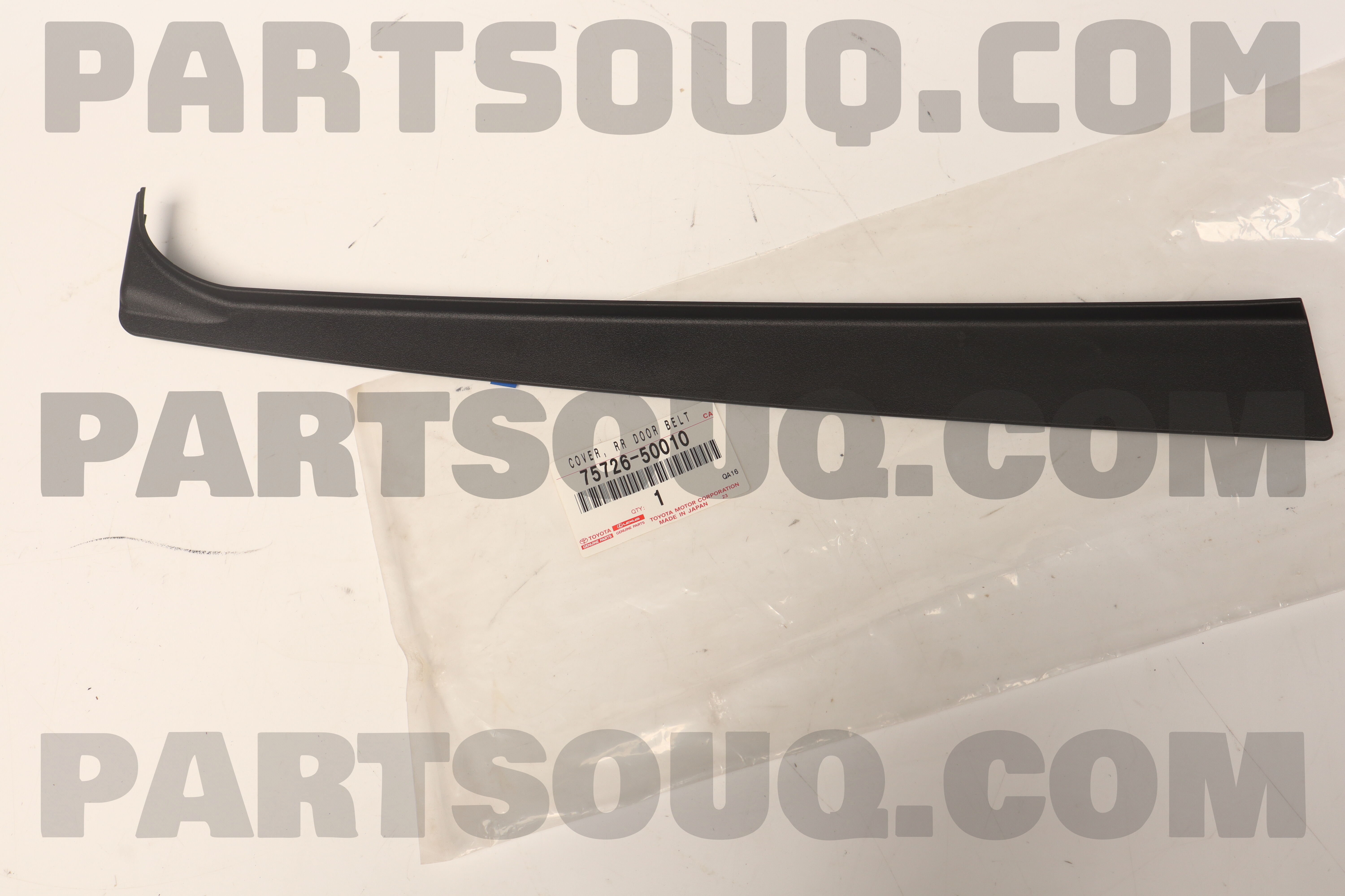 7572650010 WEATHERSTRIP, REAR DOOR, NO.3 RH
