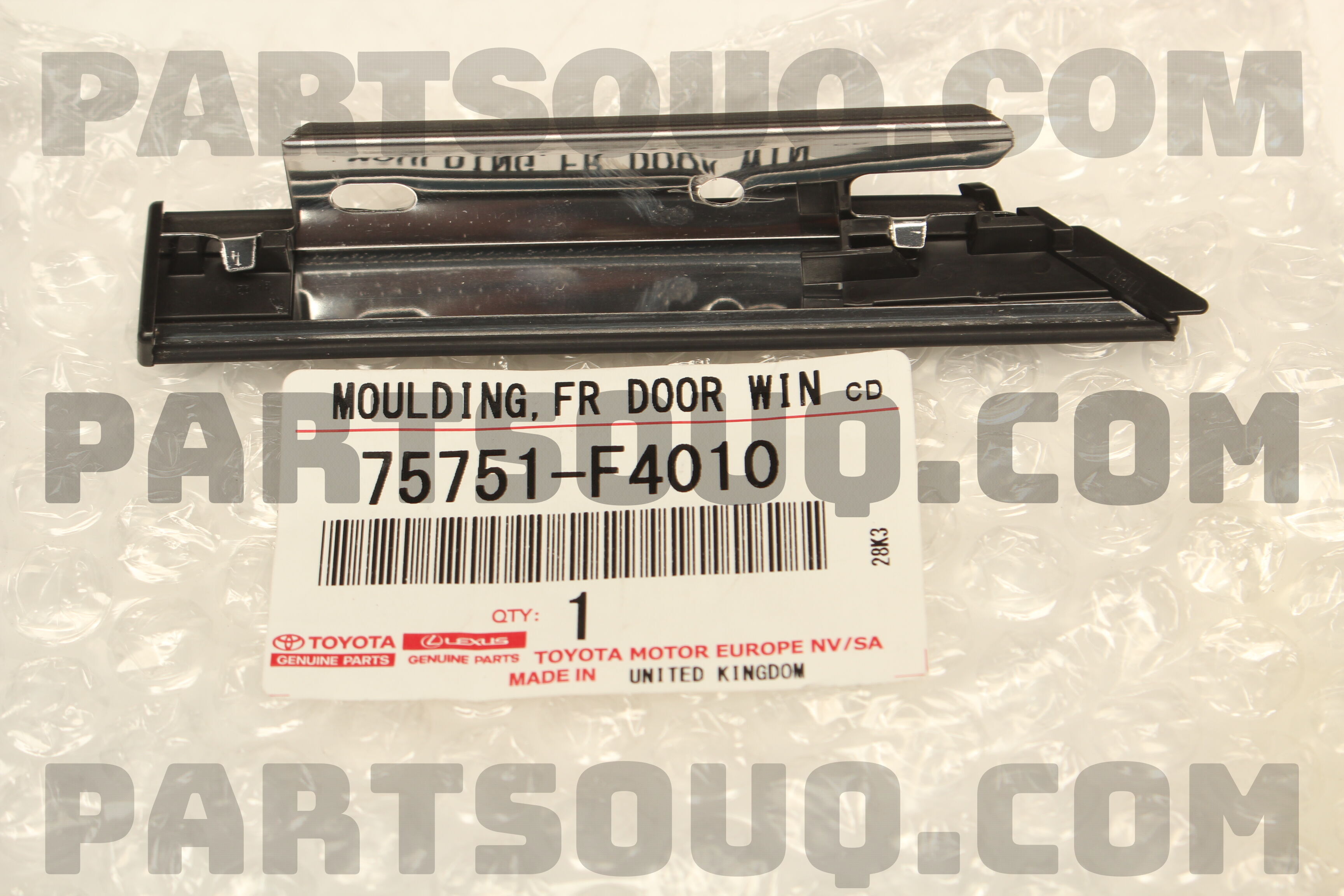 MOULDING, FR DOOR 75751F4010 | Toyota Parts | PartSouq