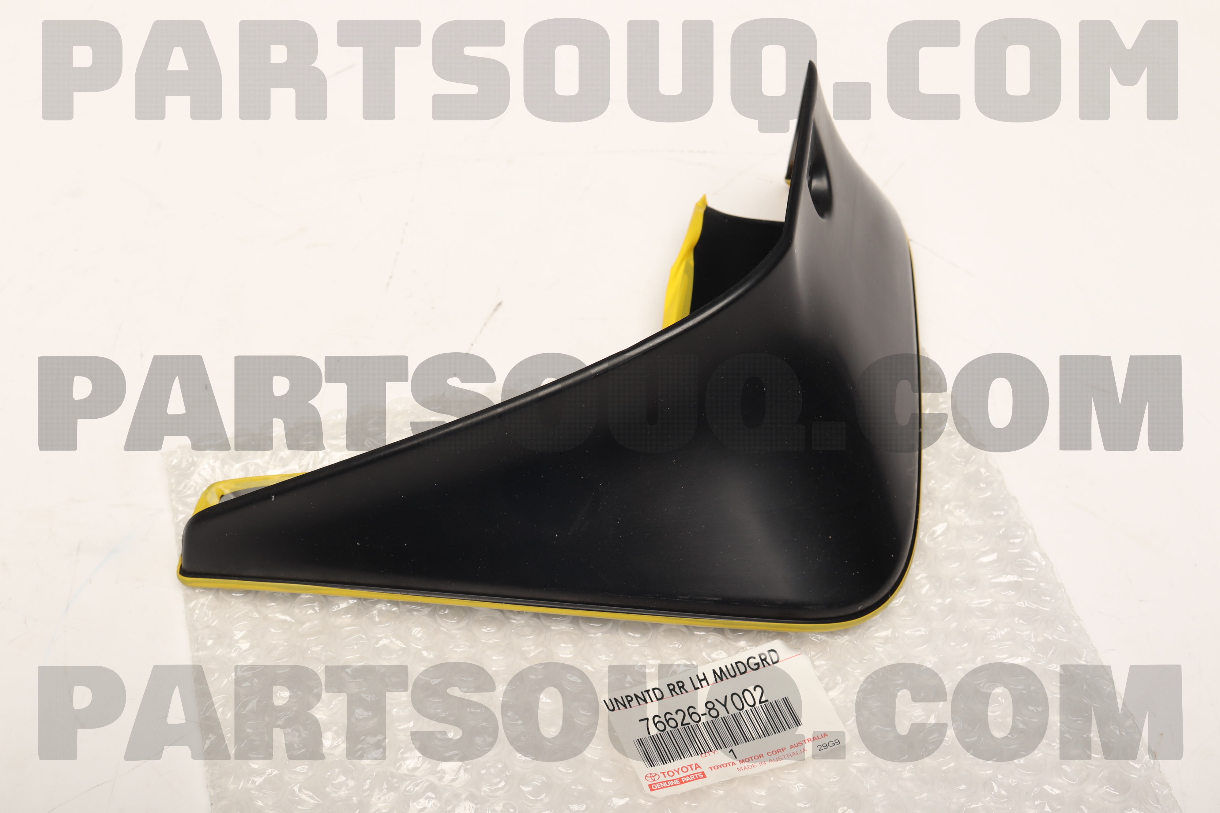 MUDGUARD SUB-ASSY, QUARTER PANEL, REAR LH 766268Y002 | Toyota