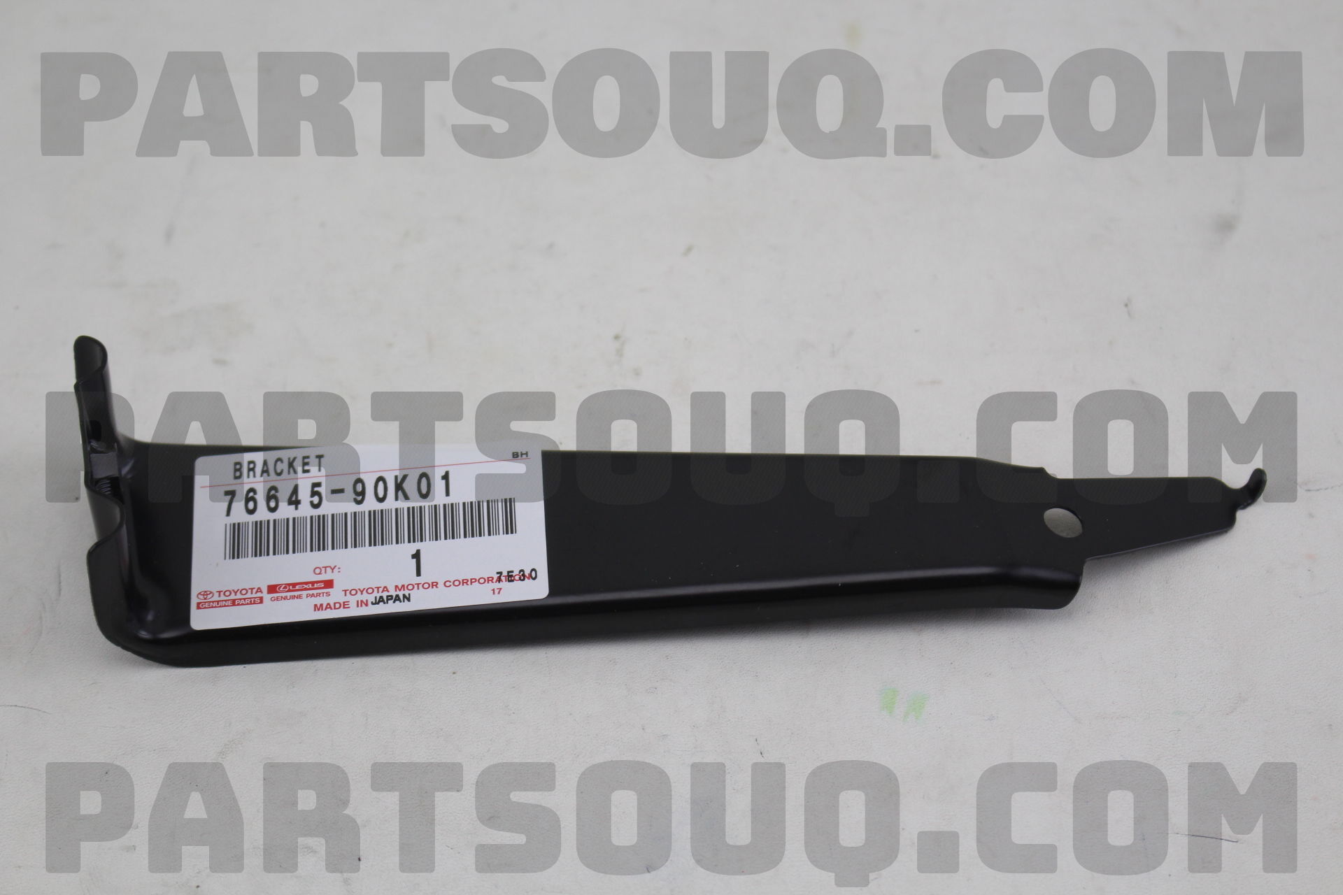 BRACKET, QUARTER PANEL REAR MUDGUARD, RH 7664590K01 | Toyota Parts