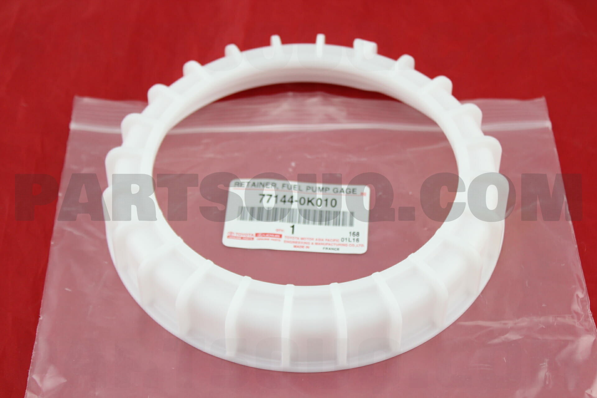 特価 RETAINER, FUEL PUMP GAUGE 771440K010 | Toyota Parts | PartSouq ピアス