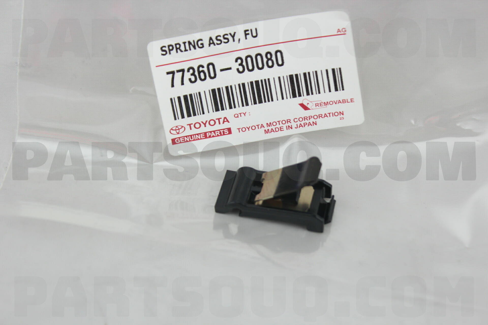 漣さん専用 SPRING ASSY, FUEL FILLER OPENING LID 7736030080 | Toyota