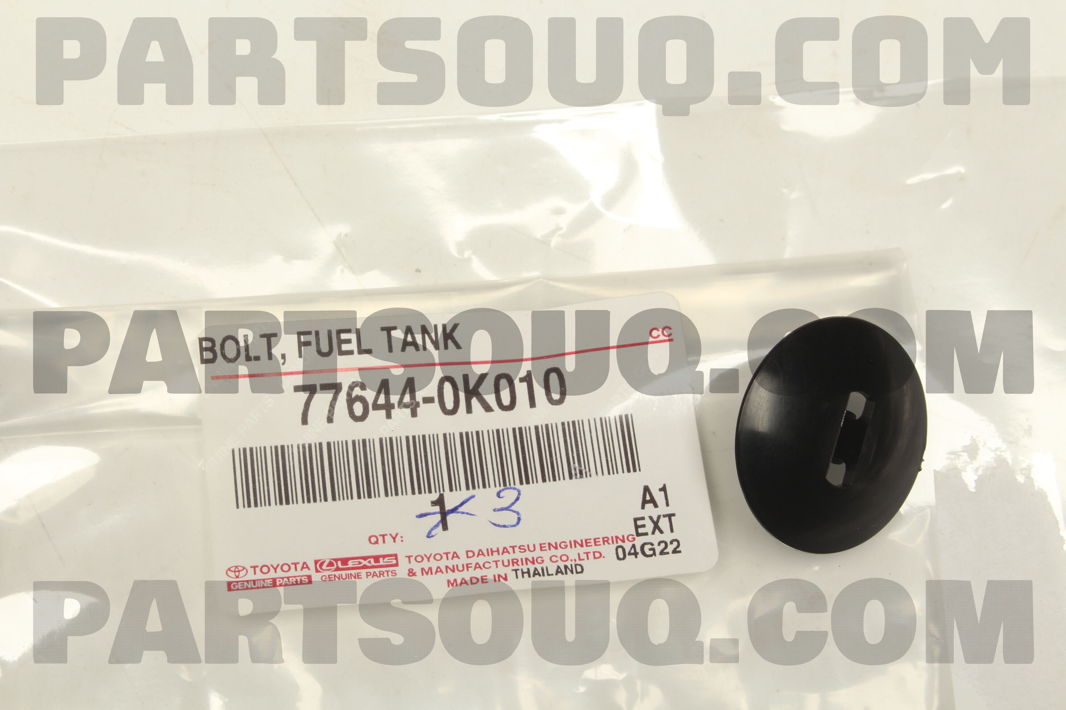 BOLT, FUEL TANK 776440K010 | Toyota Parts | PartSouq