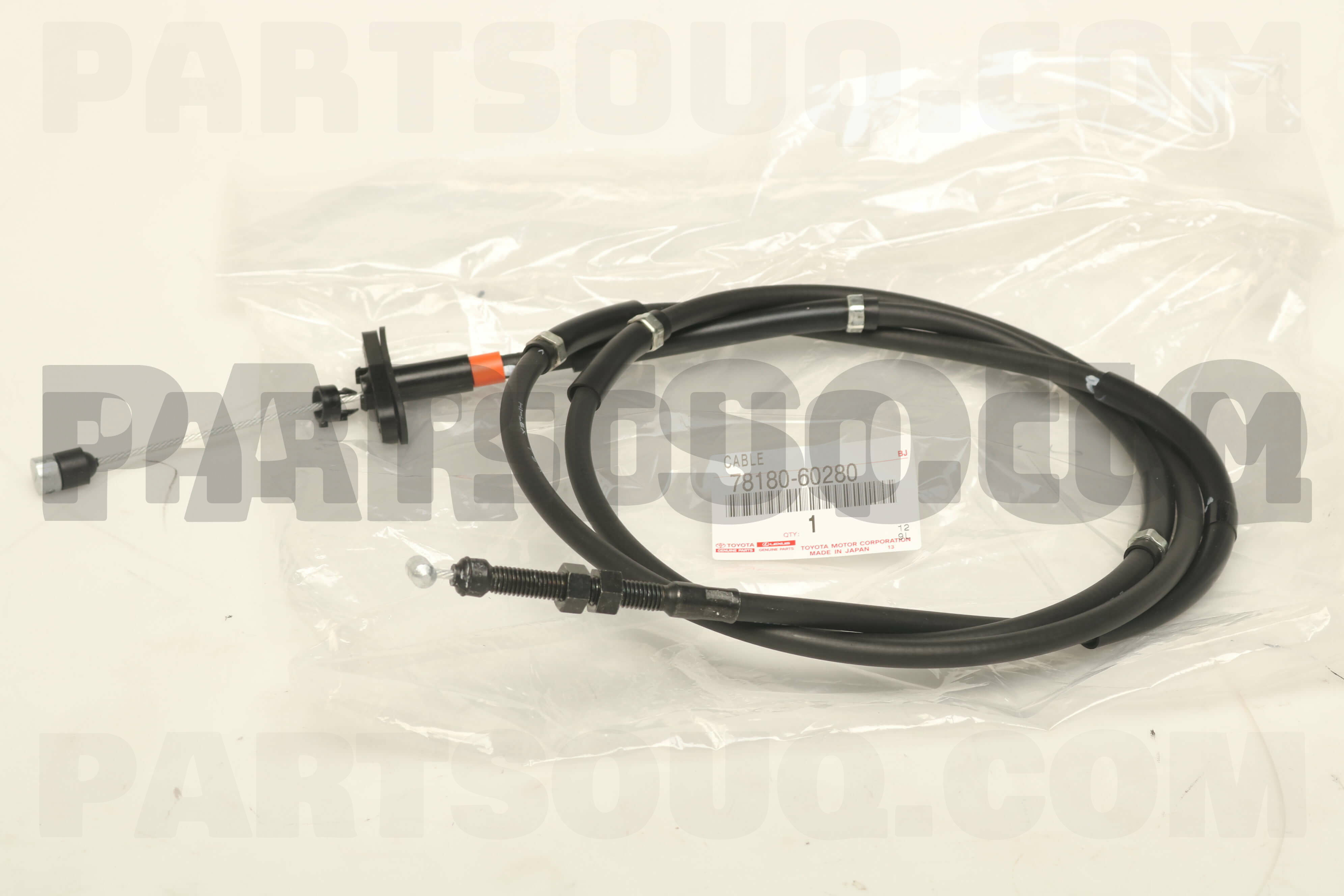 【お試し価格！】 7818060280 CONTROL ACCELERATOR ASSY, CABLE | Parts Toyota カバーオール
