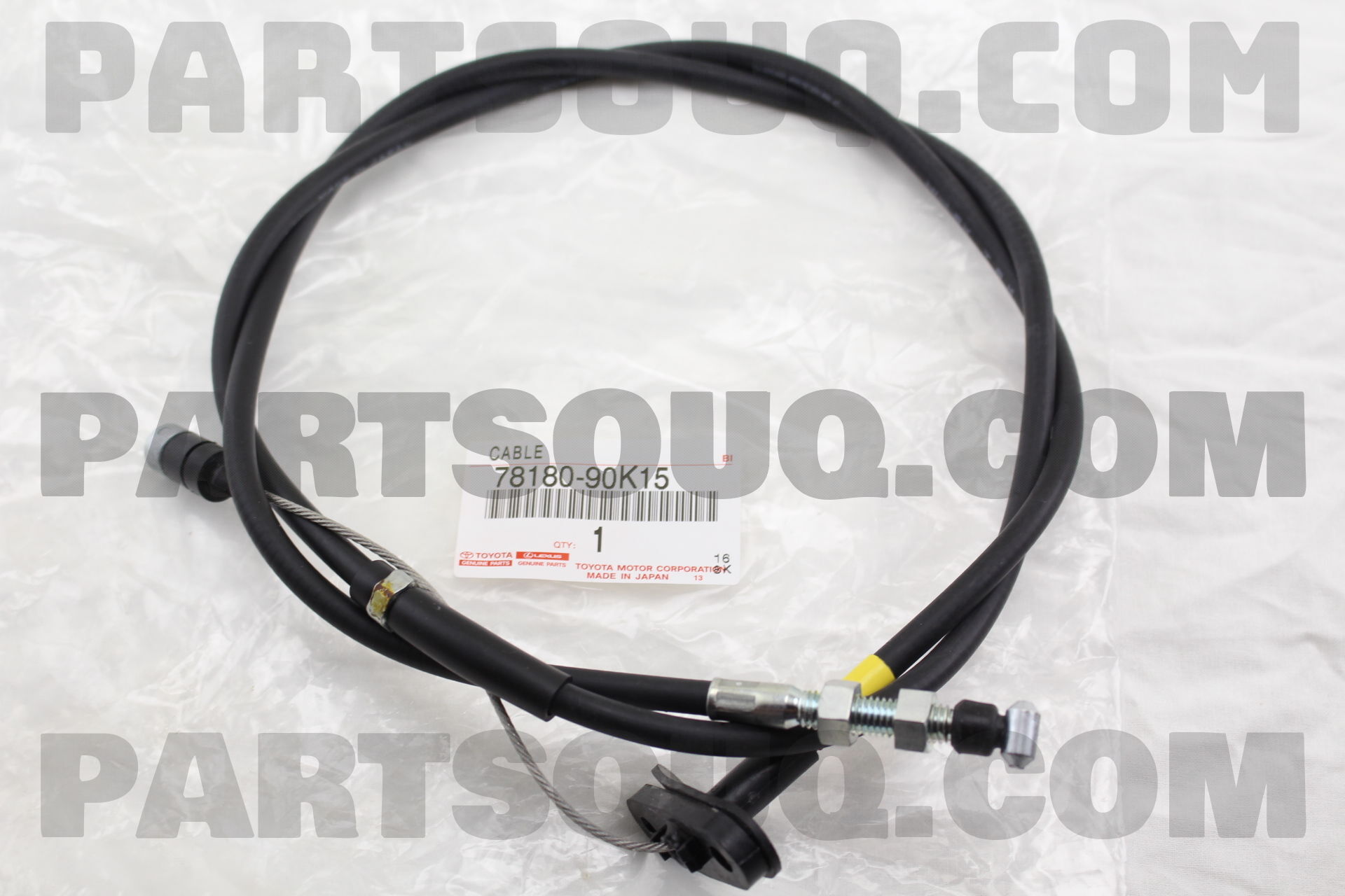 CABLE ASSY, ACCELERATOR CONTROL 7818090K15 | Toyota Parts | PartSouq