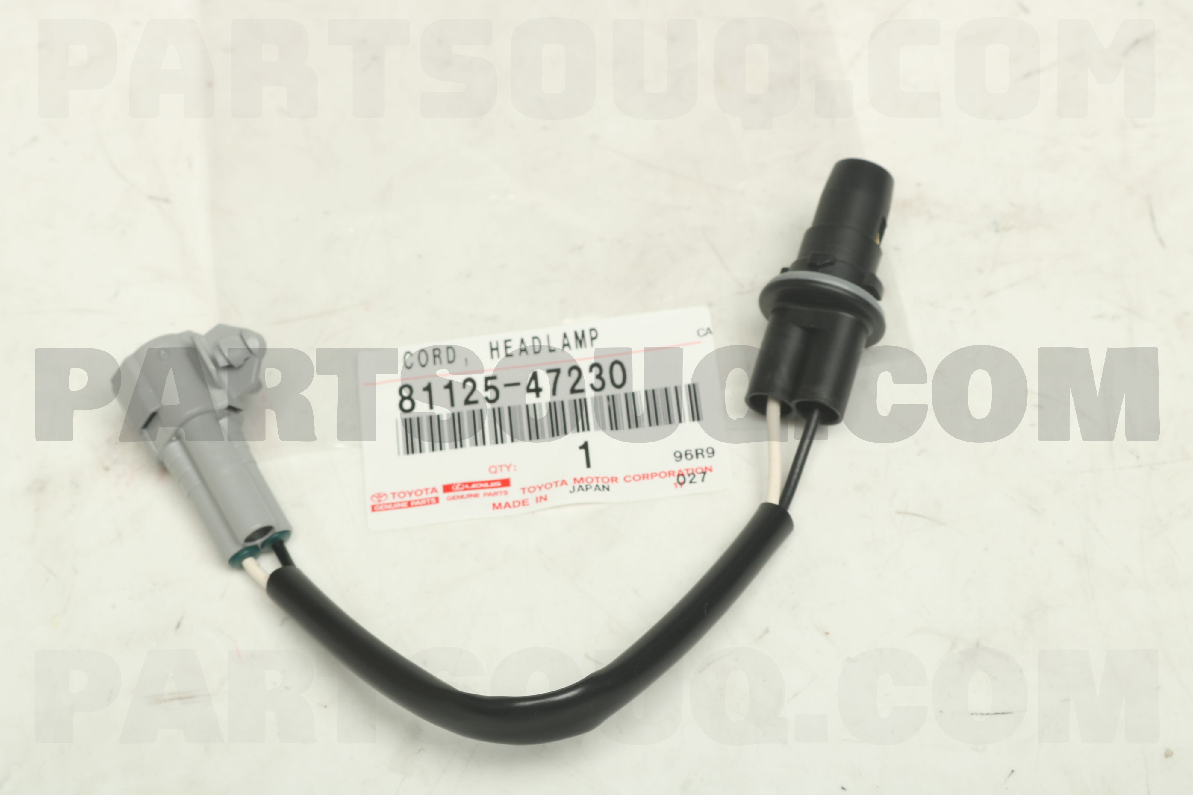 CORD, HEADLAMP 8112547230 | Toyota Parts | PartSouq CORD, HEADLAMP 8112547230 | Toyota Parts | PartSouq
