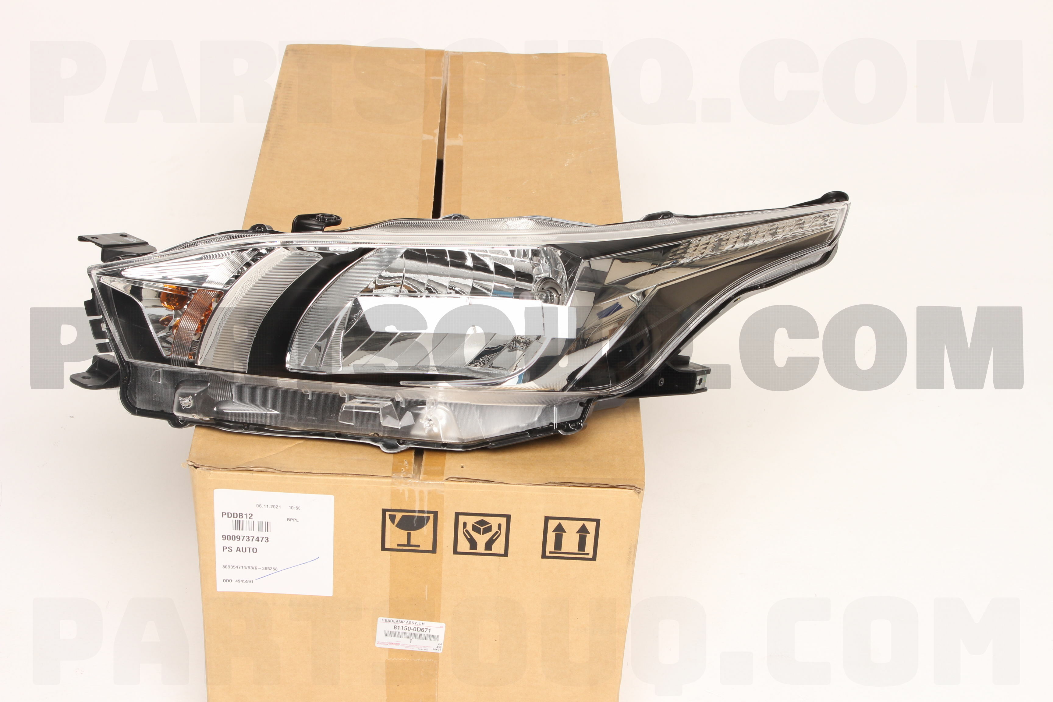 HEADLAMP ASSY LH 811500D671 | Toyota Parts | PartSouq