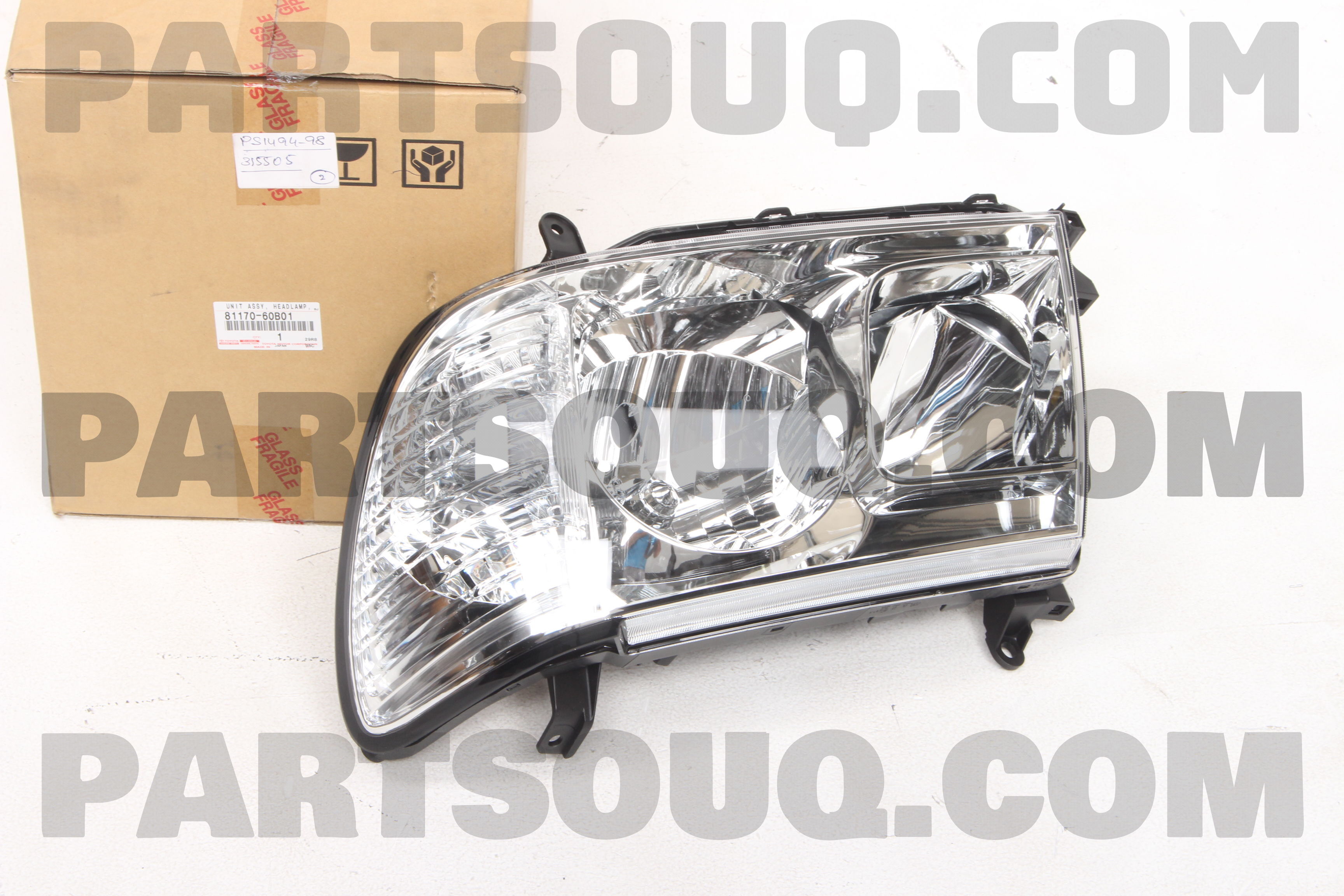 UNIT ASSY, HEADLAMP, LH 8117060B01 | Toyota Parts | PartSouq