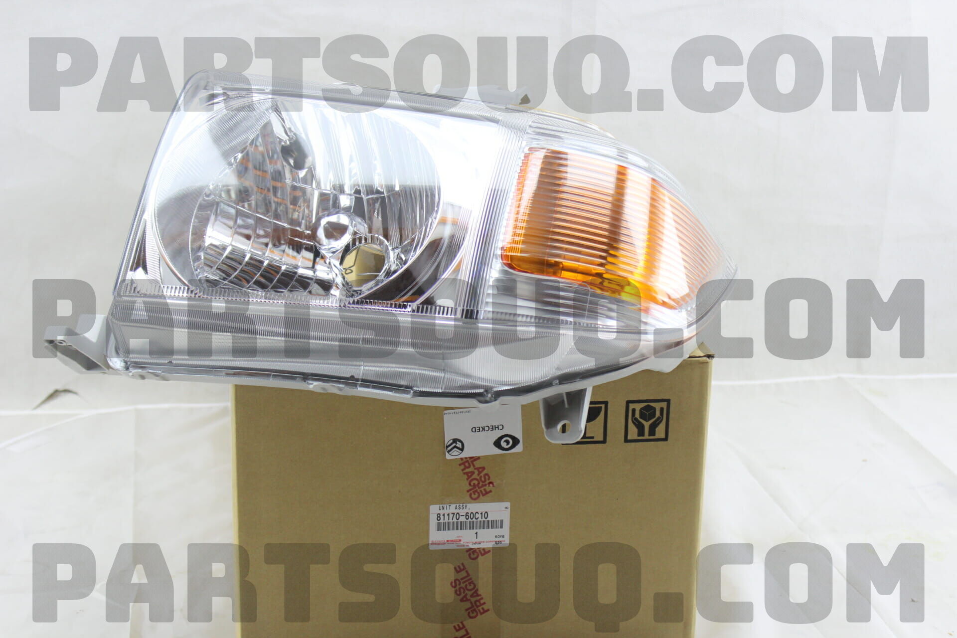 UNIT ASSY, HEADLAMP, LH 8117060C10 | Toyota Parts | PartSouq