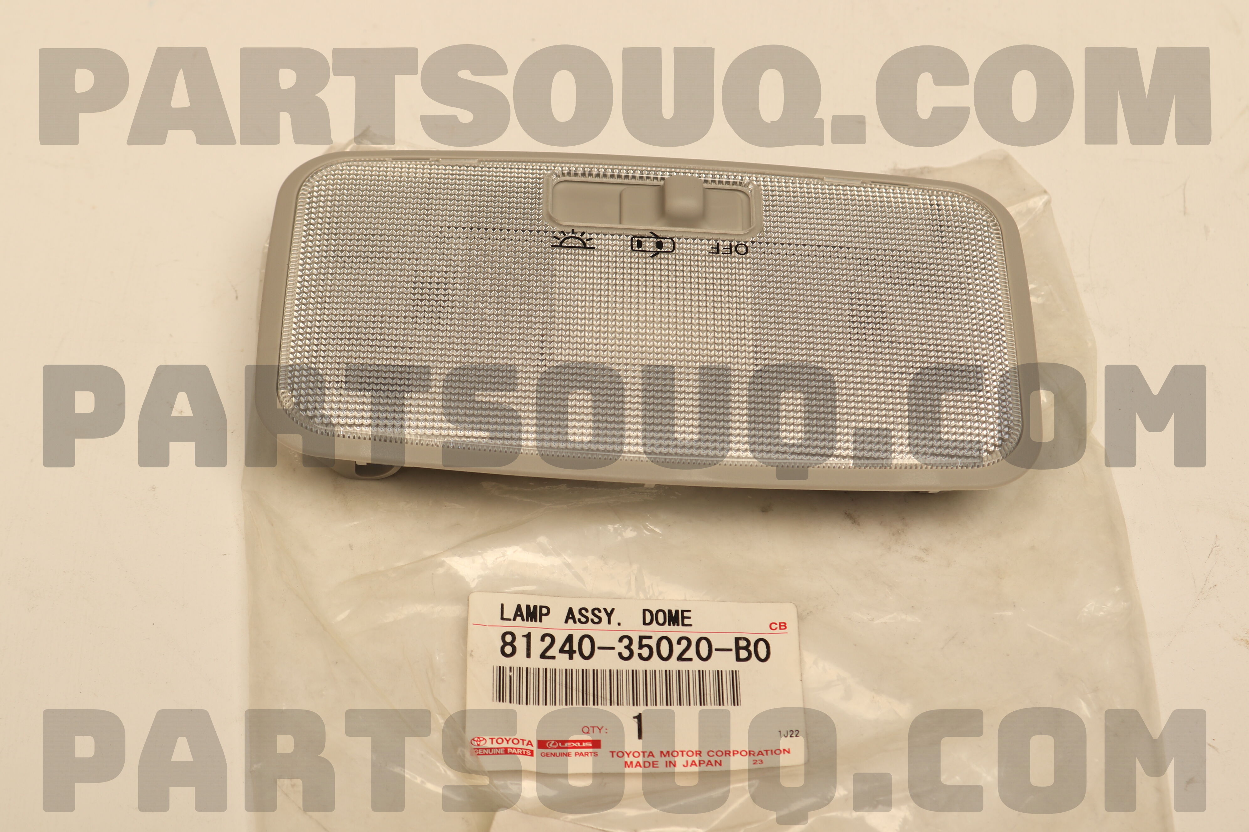 LAMP ASSY, ROOM, NO.1 8124035020B0 | Toyota Parts | PartSouq