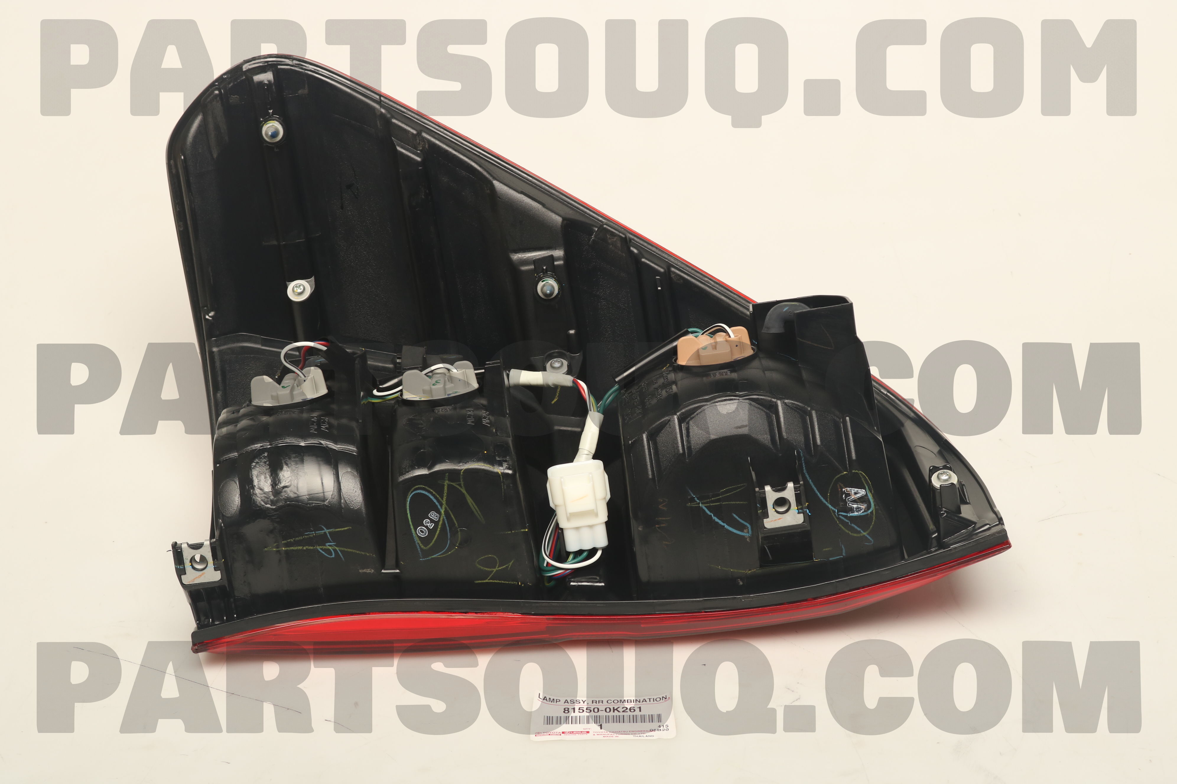 LAMP ASSY, RR COMBINATION, RH 815500K261 | Toyota Parts | PartSouq