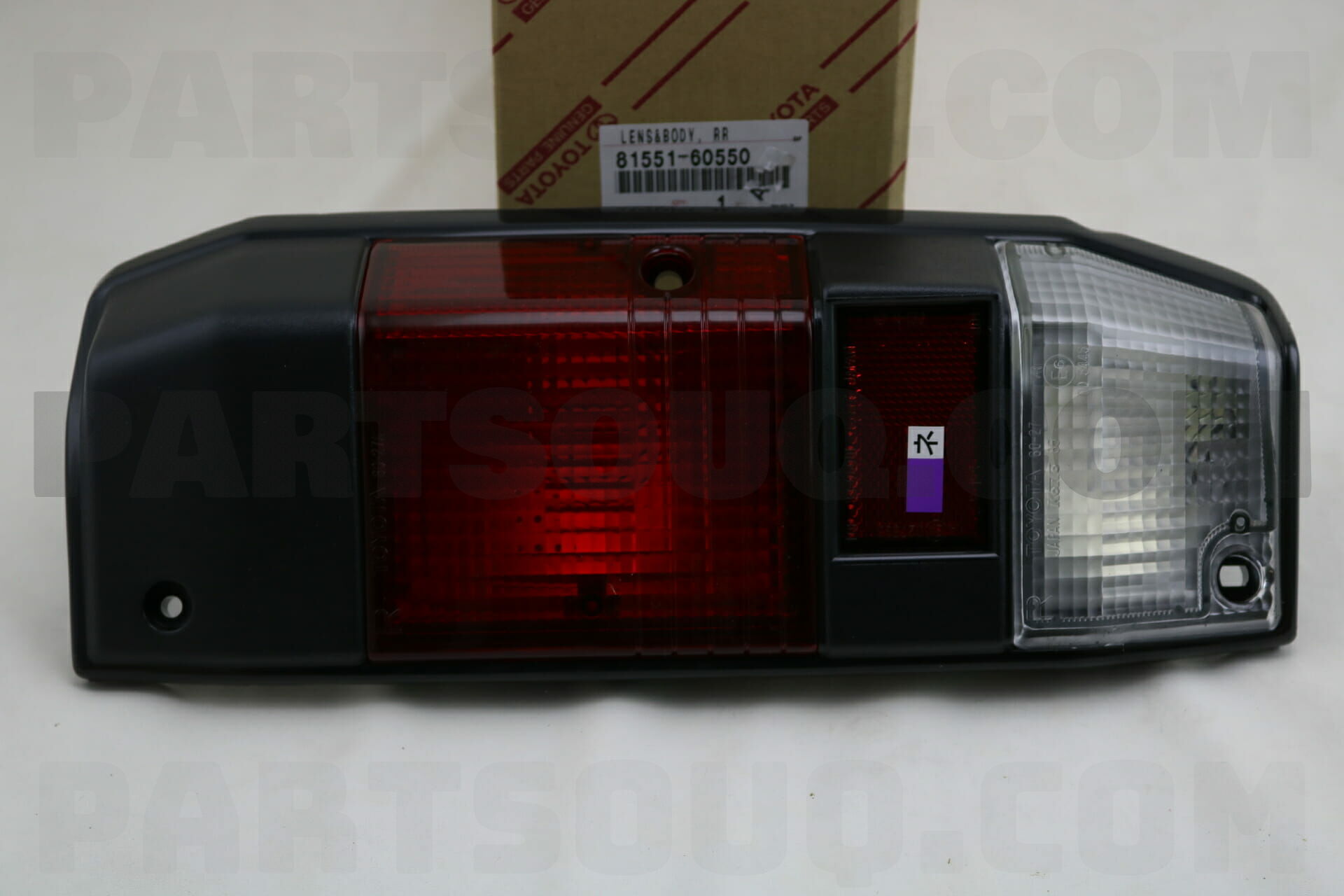 rh 8155160A31 New Genuine OEM P 81551-60A31 Toyota Lens rear combination lamp