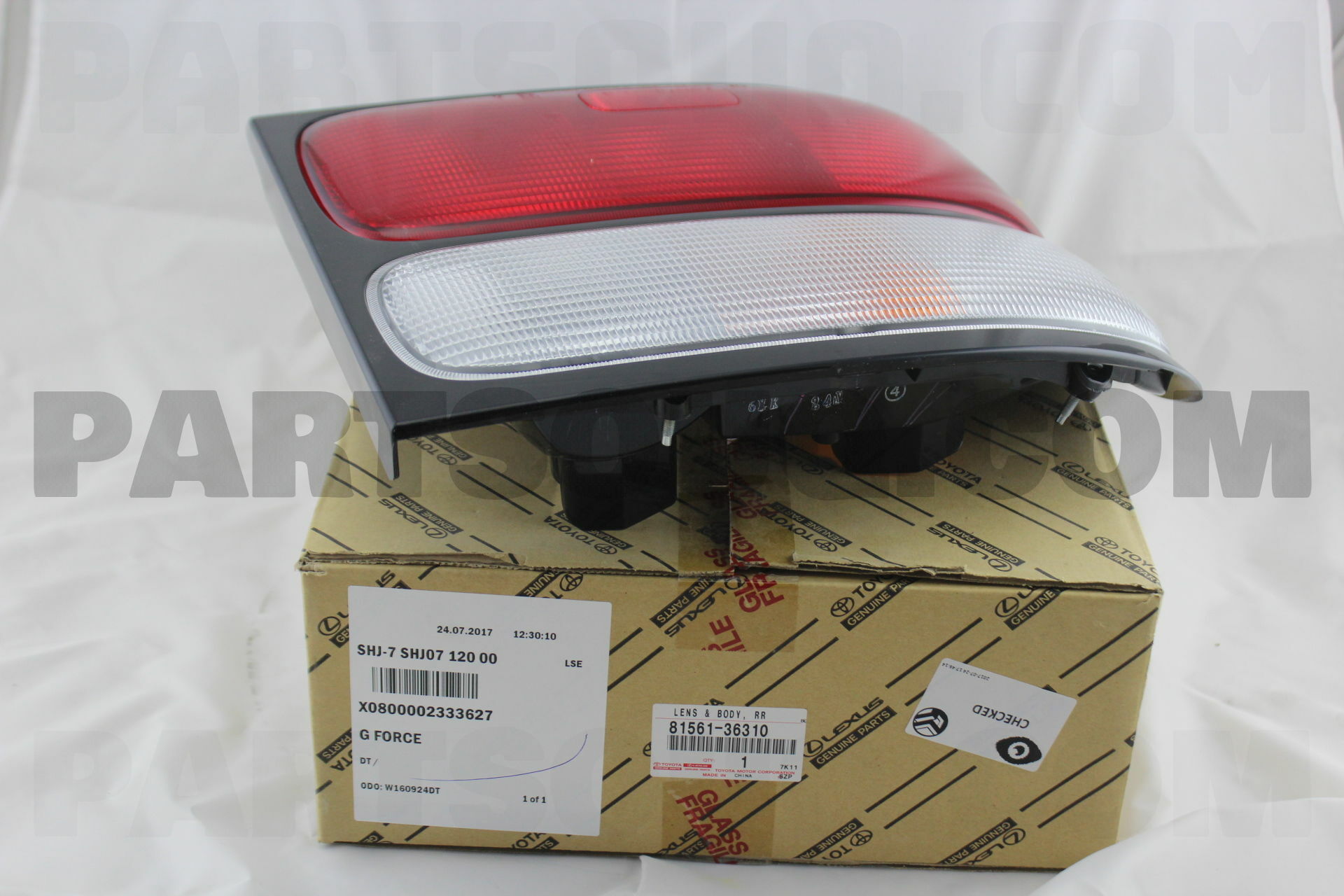 LENS, REAR COMBINATION LAMP, LH 8156136310 | Toyota Parts | PartSouq