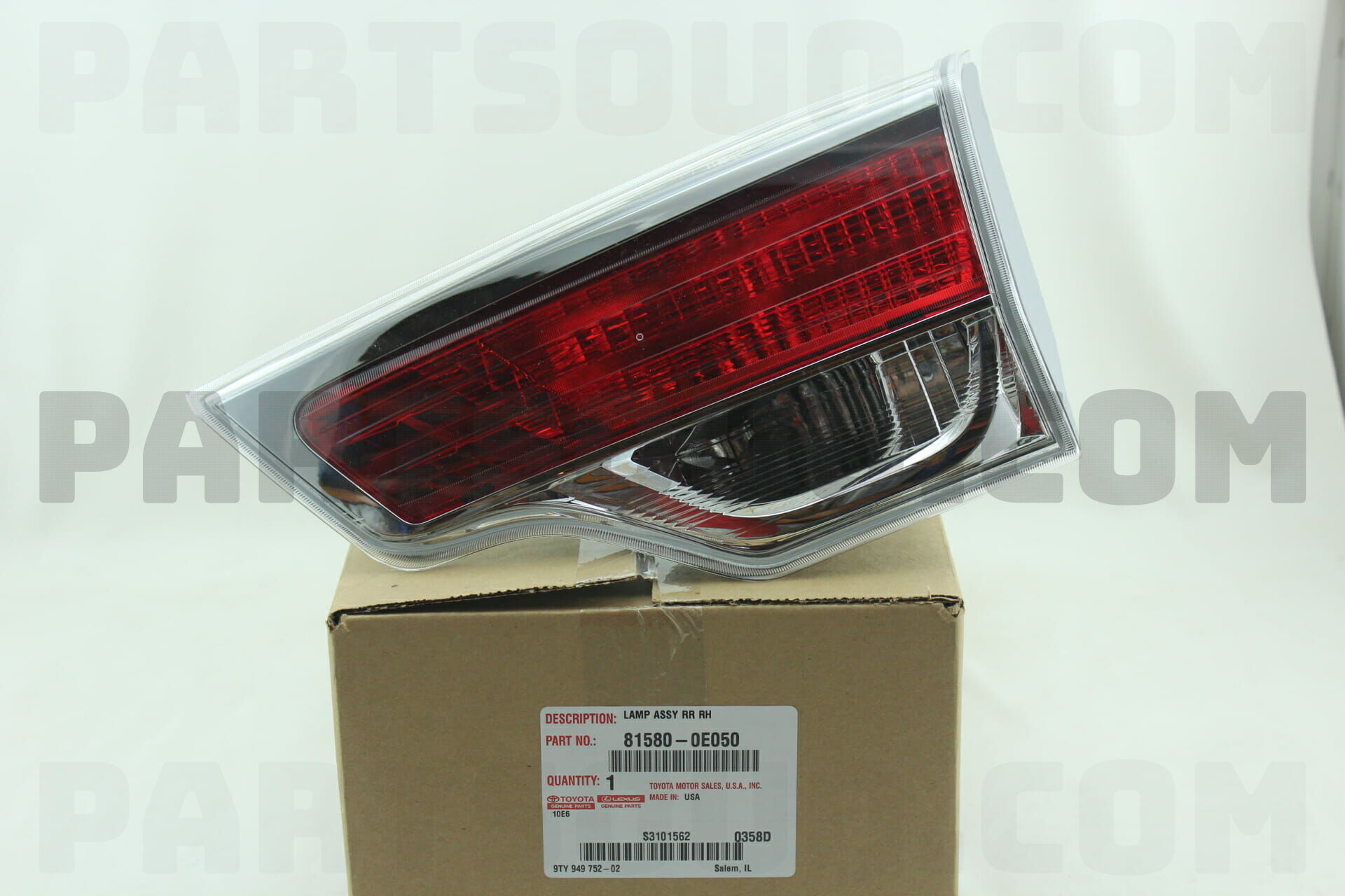 LAMP ASSY, RR, RH 815800E050 | Toyota Parts | PartSouq LAMP ASSY, RR, RH 815800E050 | Toyota Parts | PartSouq