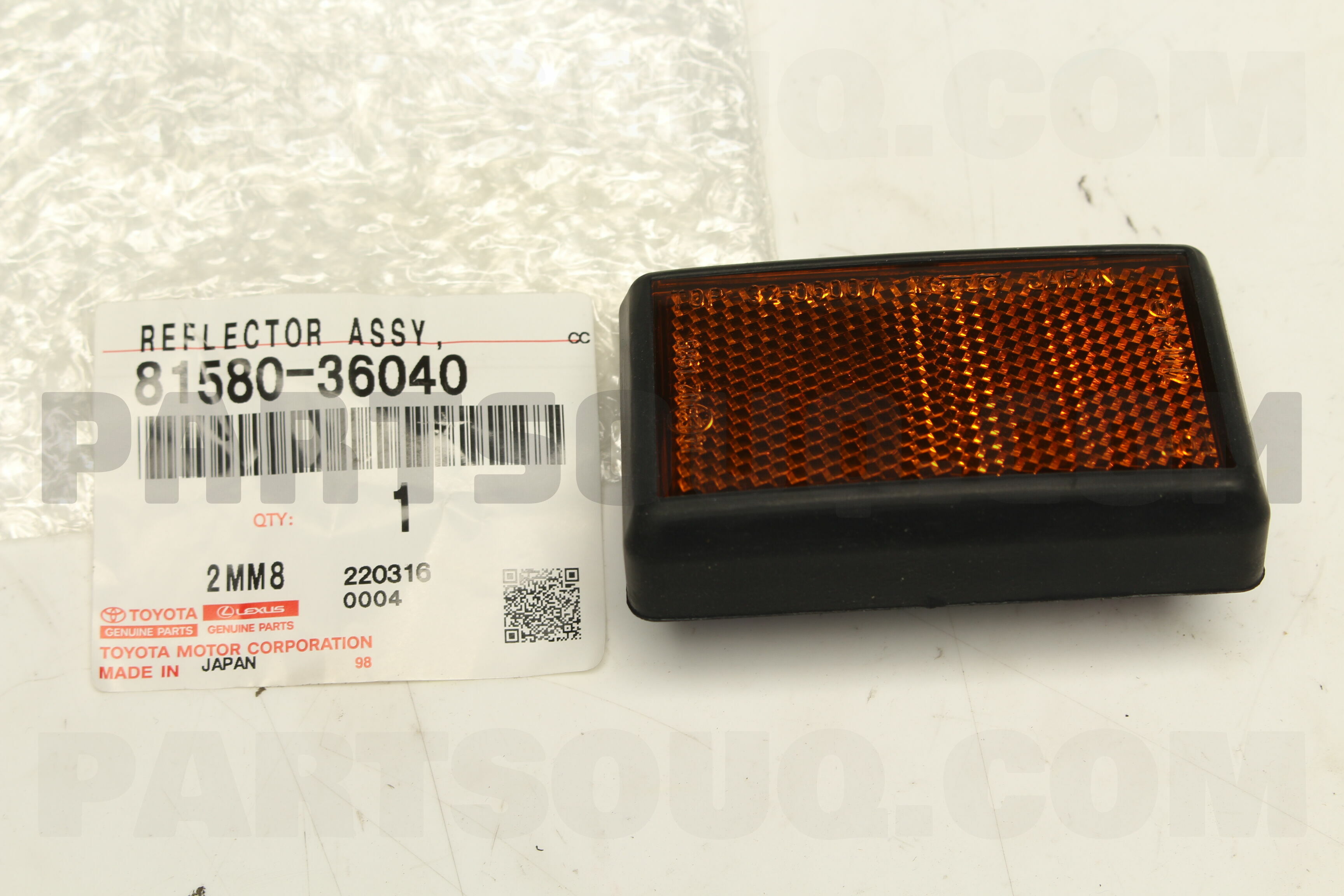 REFLECTOR ASSY 8158036040 | Toyota Parts | PartSouq