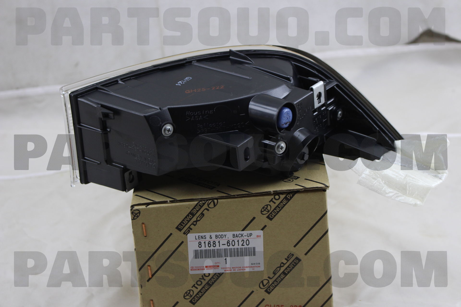 LENS & BODY, BACK-UP LAMP, LH 8168160120 | Toyota Parts | PartSouq