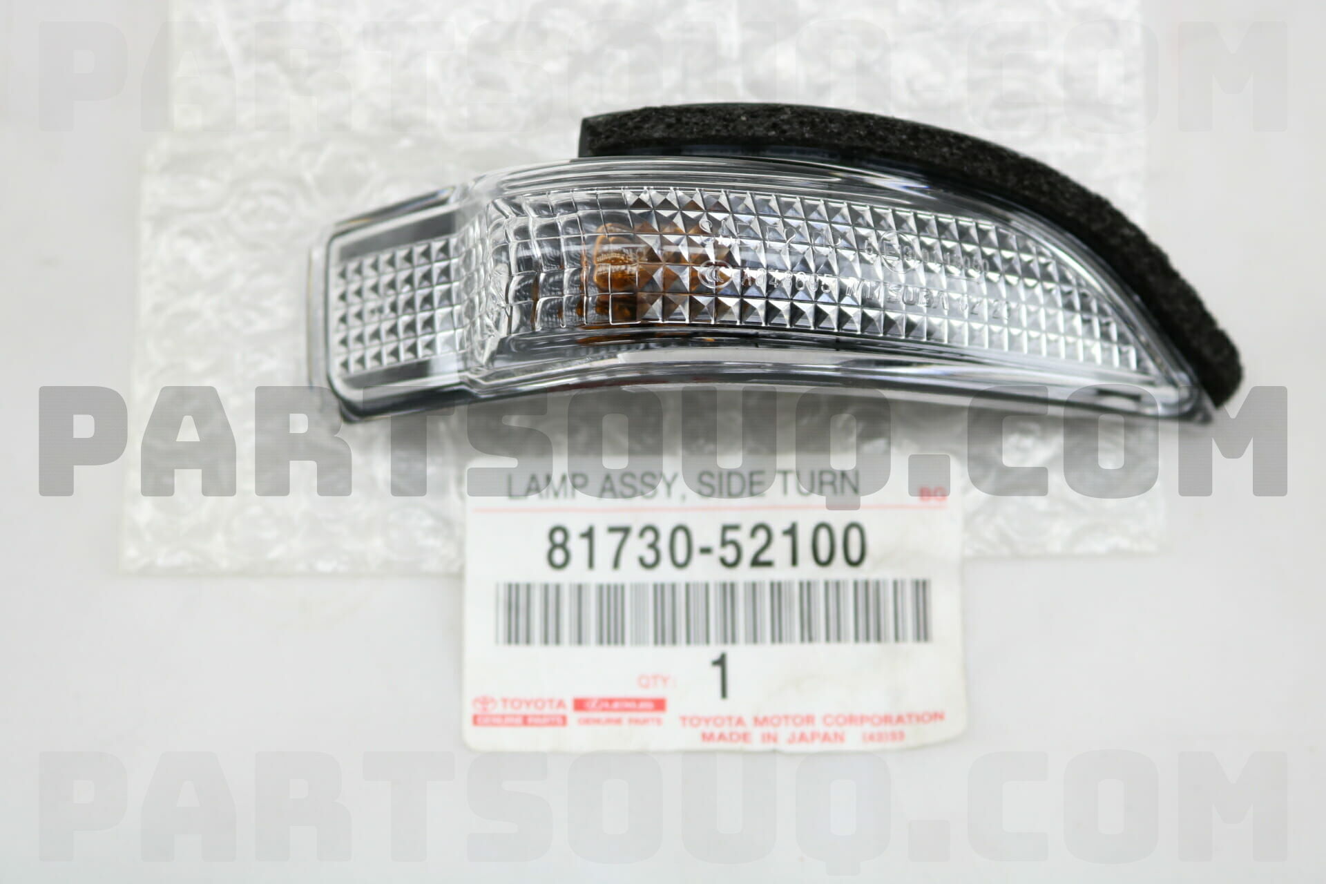 LAMP ASSY, SIDE TURN SIGNAL, RH 8173052100 | Toyota Parts LAMP ASSY, SIDE TURN SIGNAL, RH 8173052100 | Toyota Parts