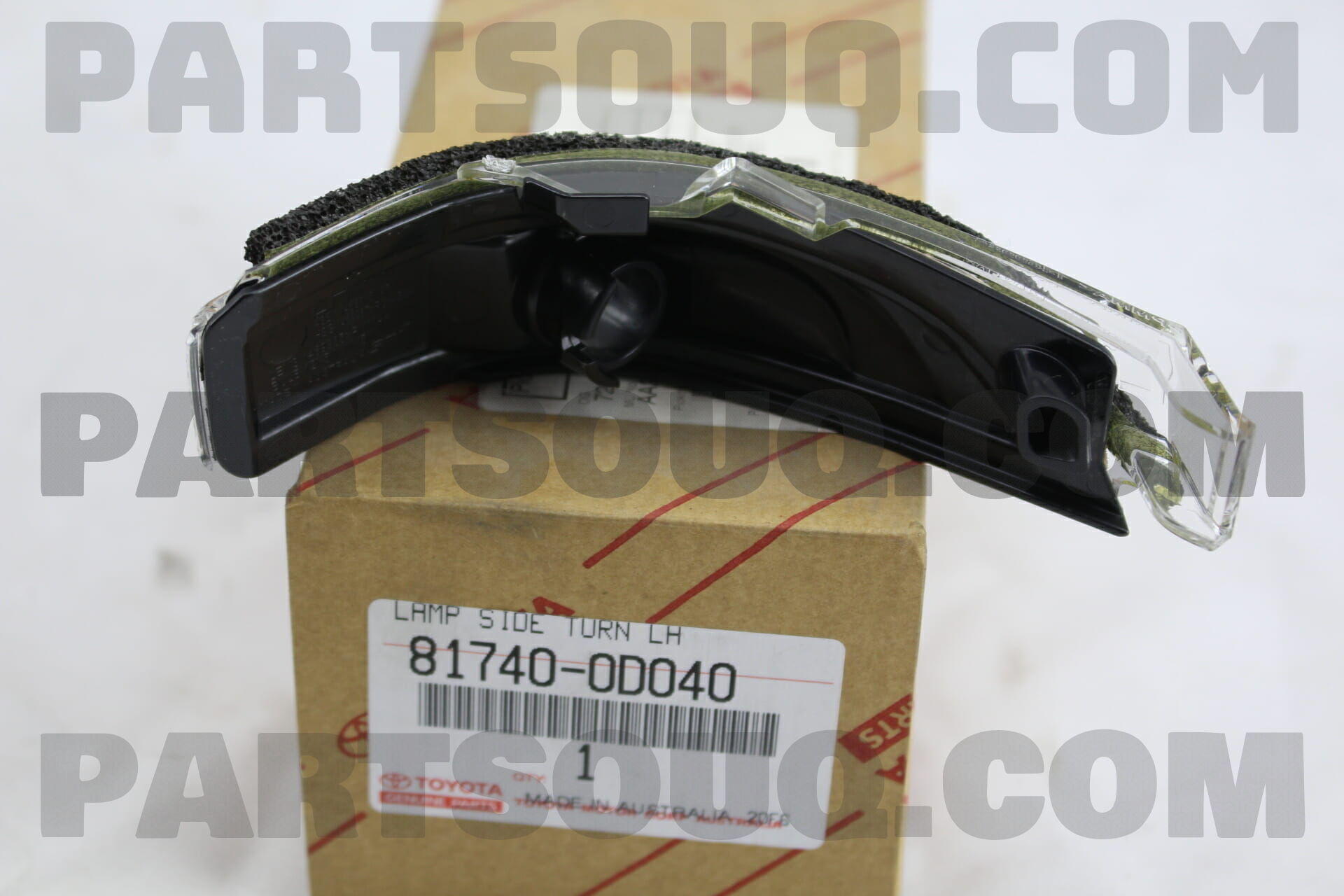 LAMP ASSY, SIDE TURN SIGNAL, LH 817400D040 | Toyota Parts | PartSouq