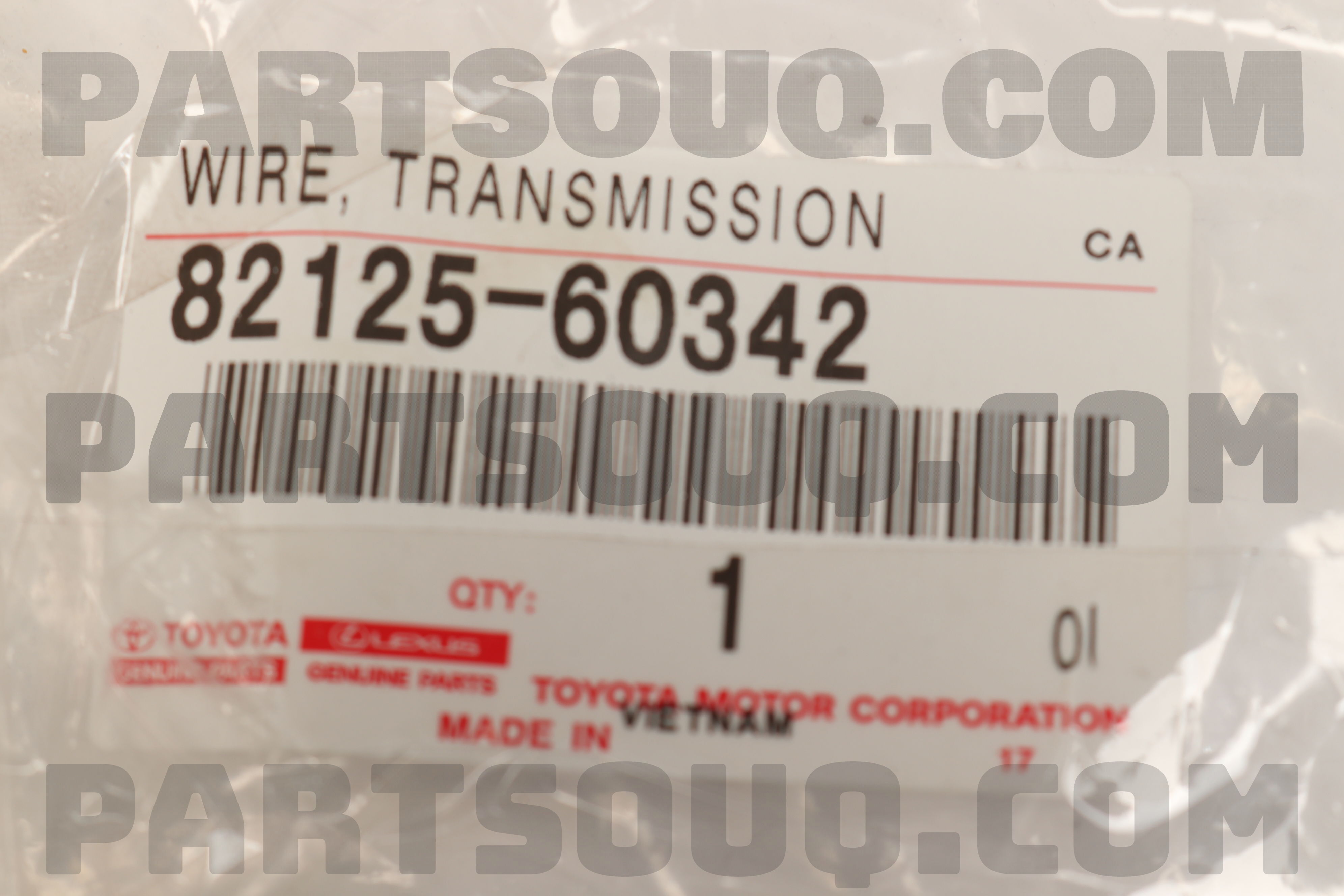 WIRE, TRANSMISSION 8212560342 | Toyota Parts | PartSouq