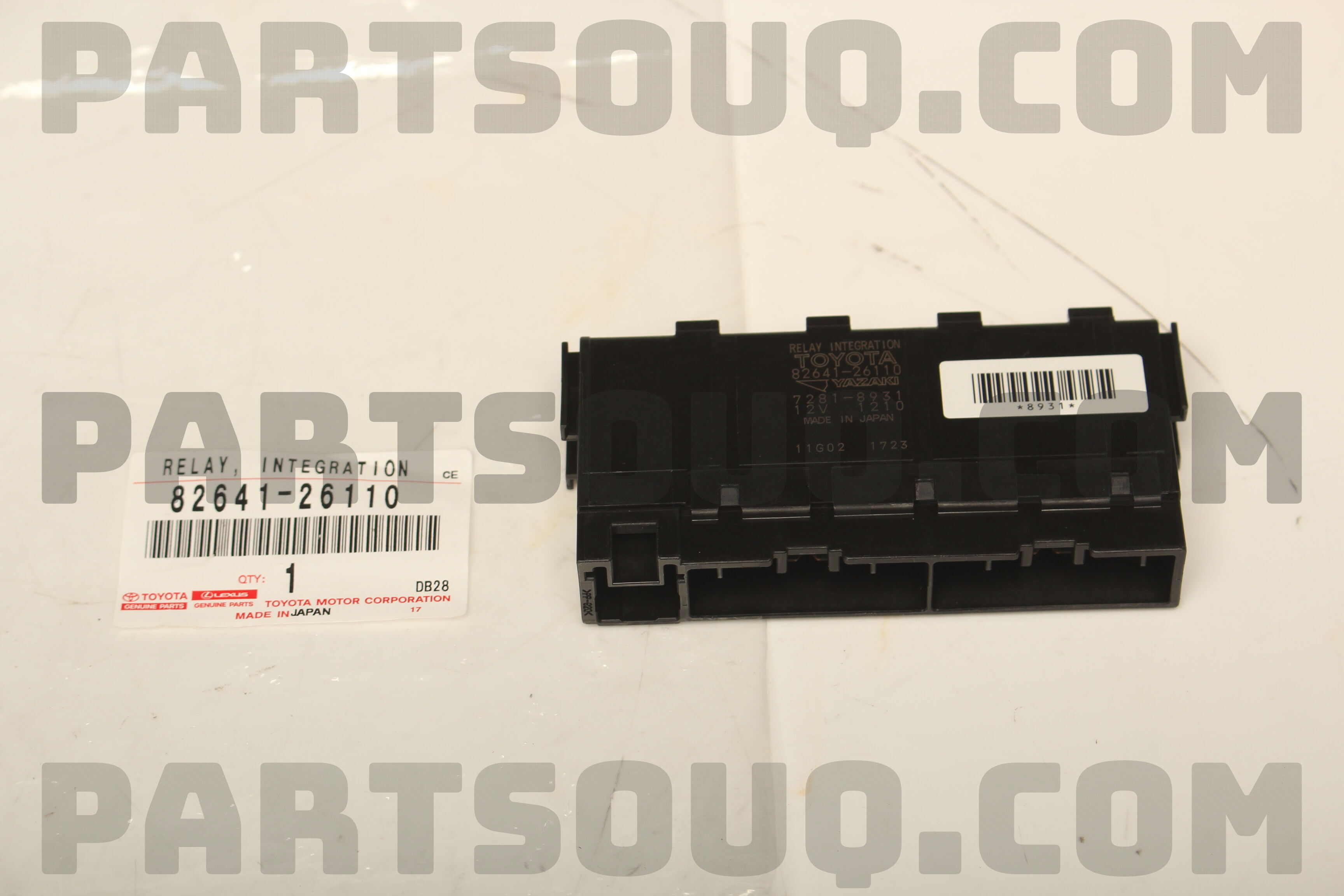 Rakutao公式アカウント01RT-82680 RELAY, INTEGRATION NO.1 8264126110 | Toyota Parts | PartSouq