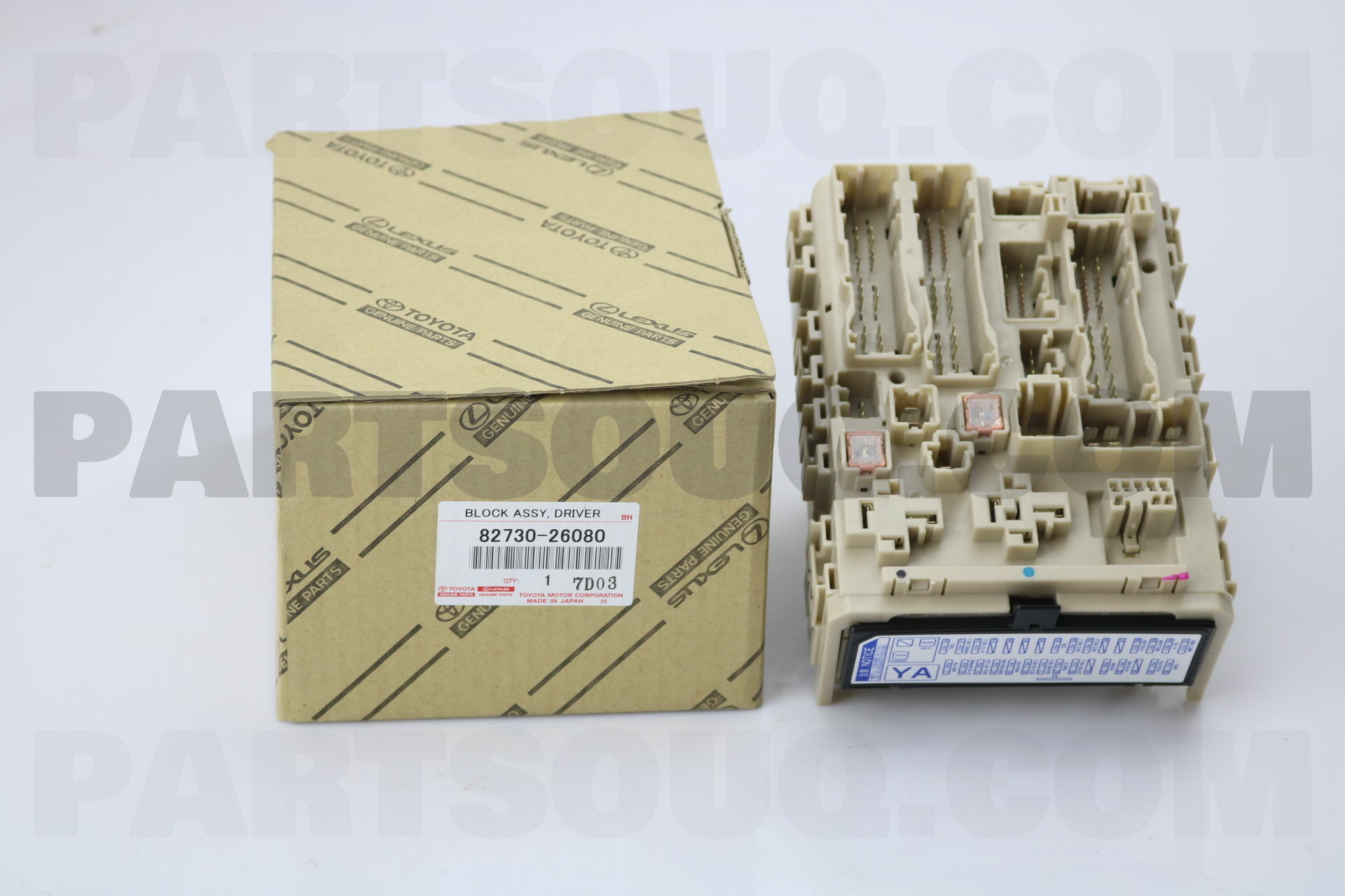 ≪超目玉★12月≫ PANEL INSTRUMENT ASSY, BLOCK JUNCTION Toyota | 8273026080 洋画・外国映画