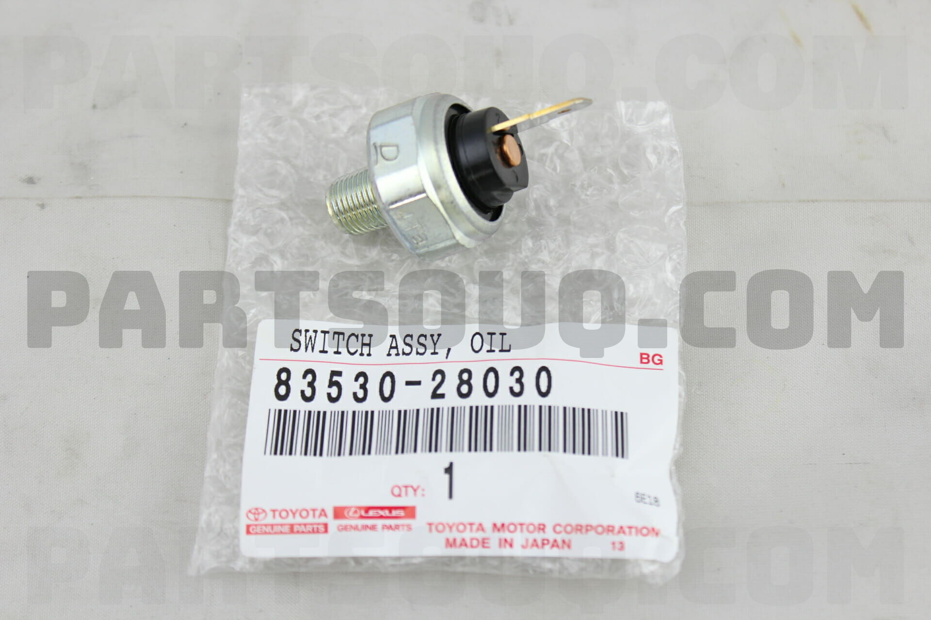 SWITCH ASSY, OIL PRESSURE (FOR ENGINE) 8353028030 | Toyota SWITCH ASSY, OIL PRESSURE (FOR ENGINE) 8353028030 | Toyota