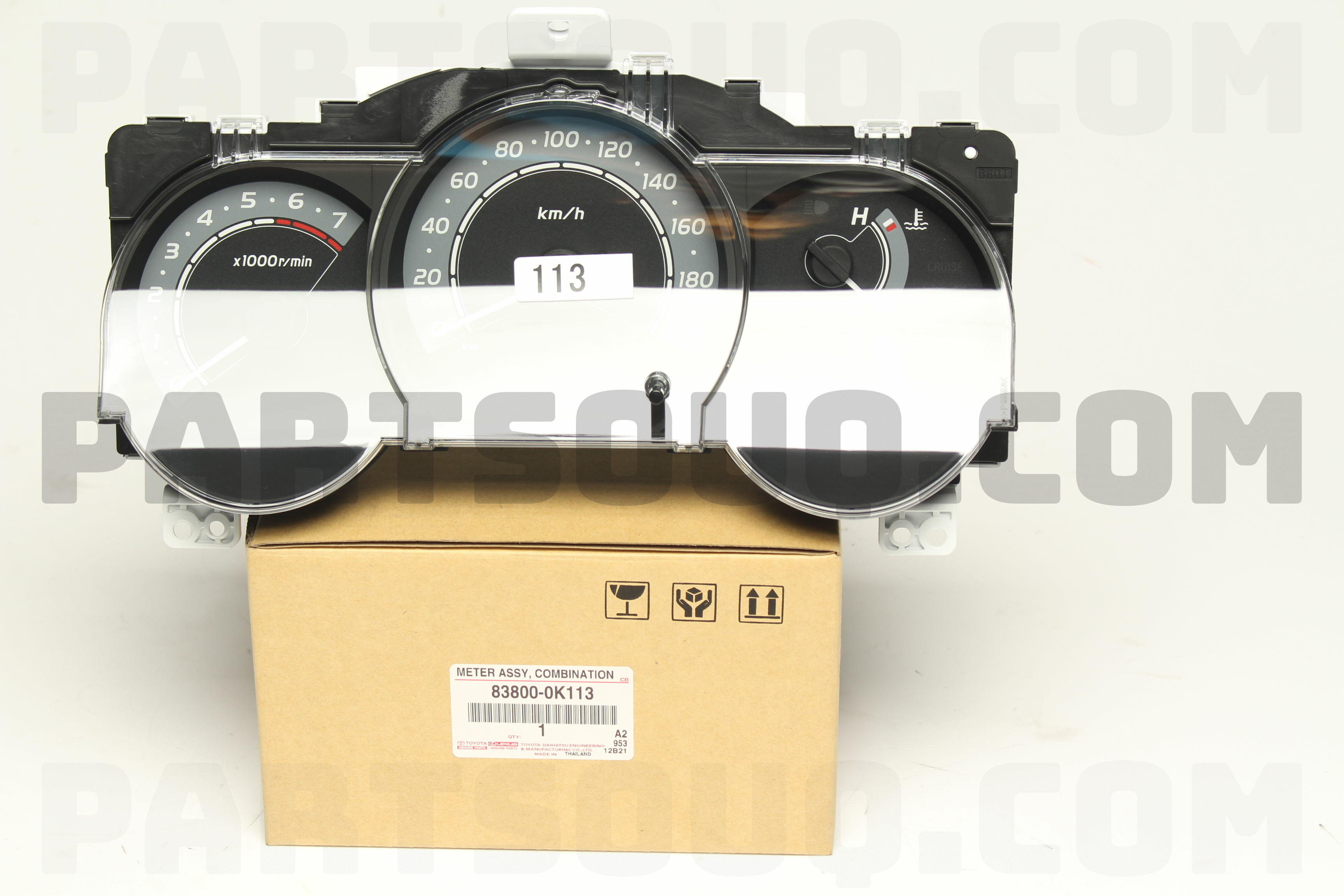 日本限定 METER ASSY, PartSouq | Parts Toyota | 838000K113 COMBINATION その他