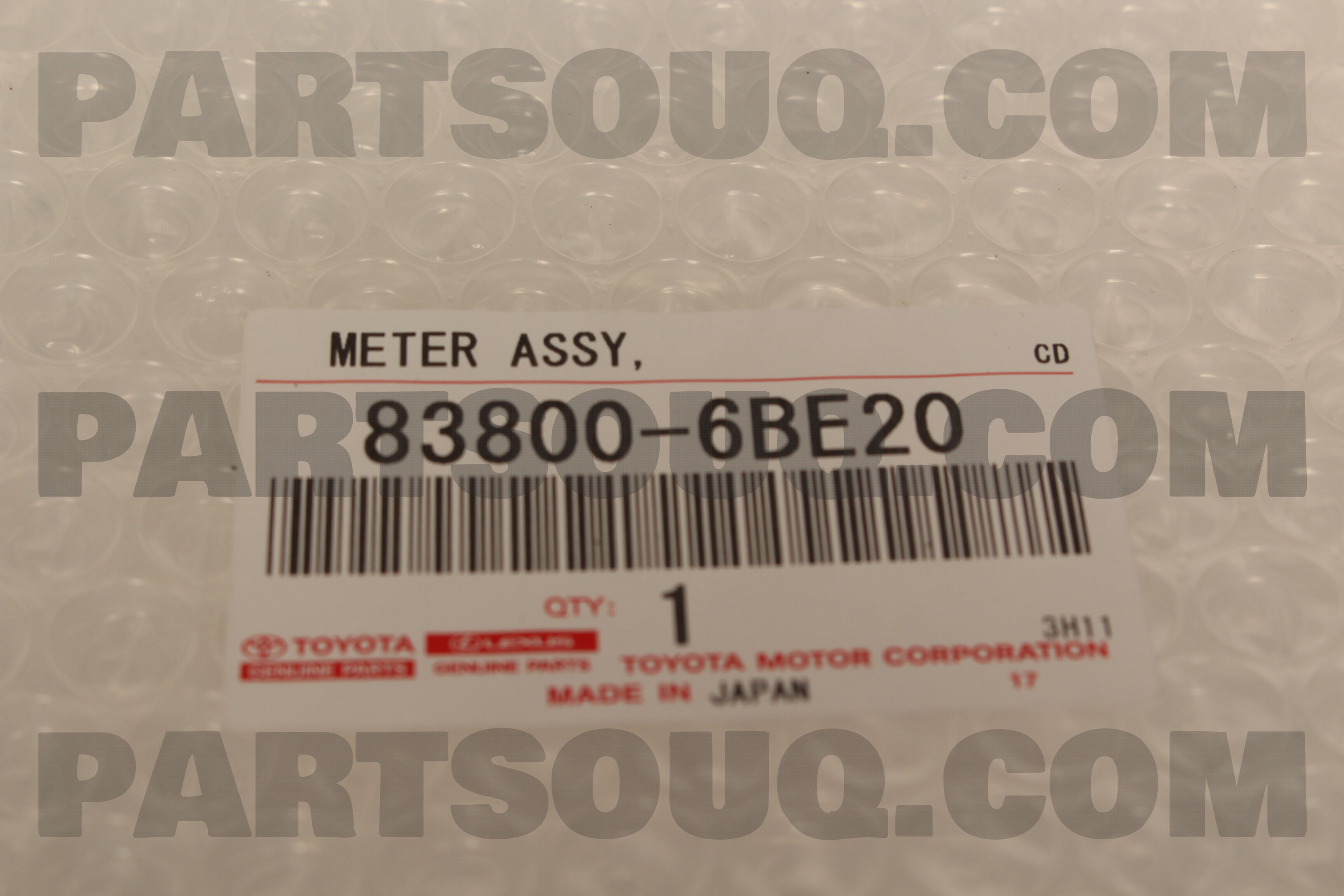 METER ASSY 838006BE20 | Toyota Parts | PartSouq