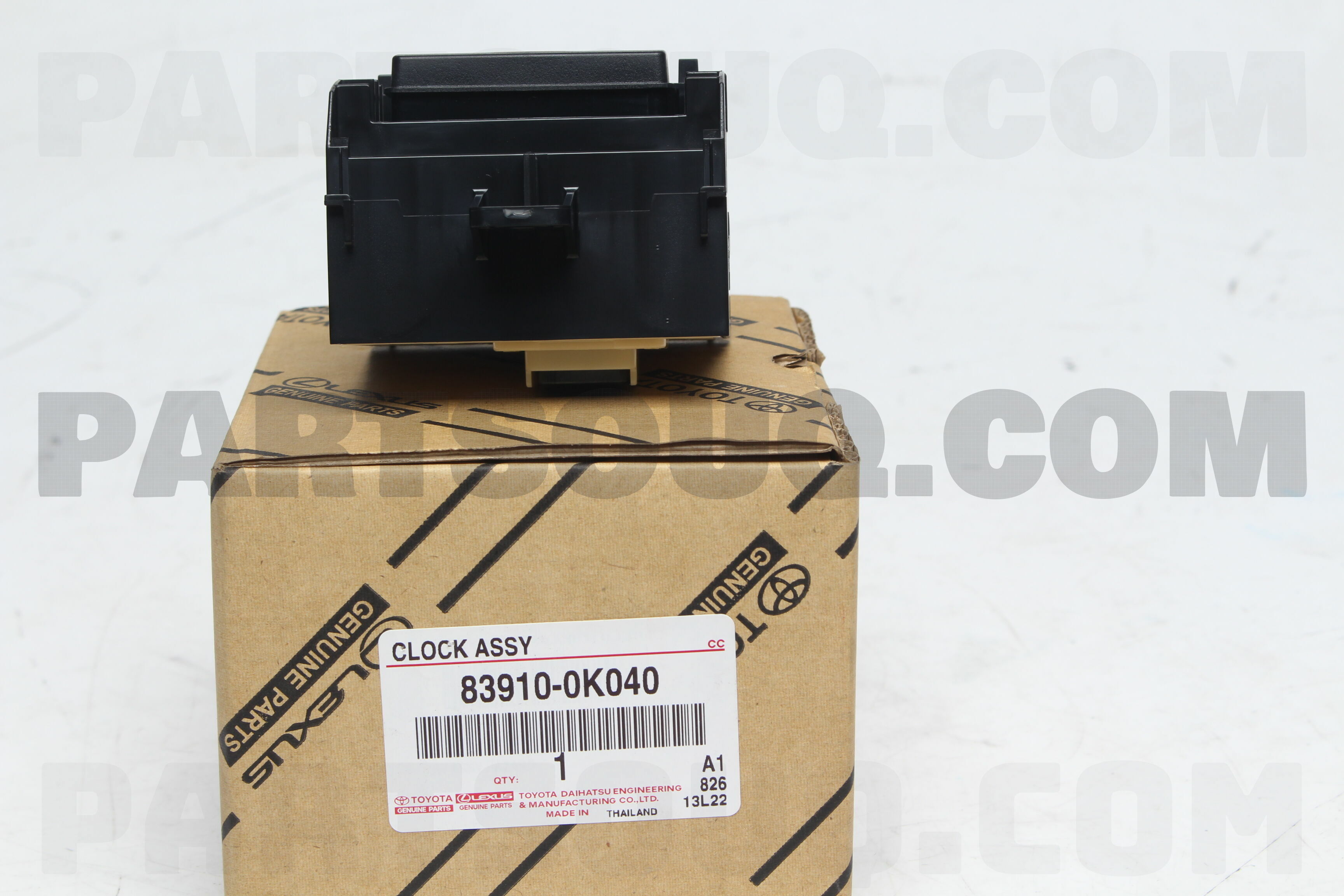 CLOCK ASSY 839100K040 | Toyota Parts | PartSouq