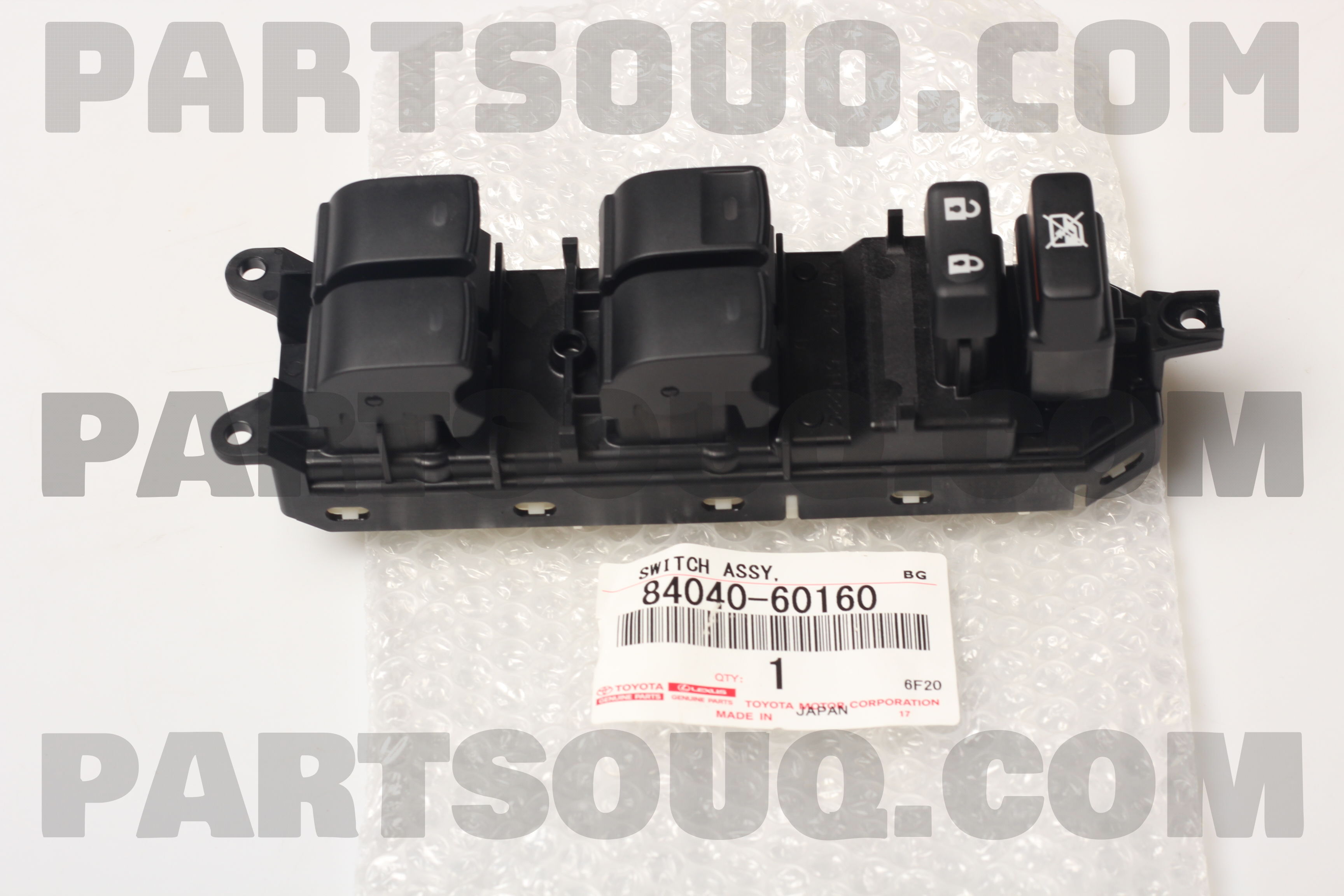 MASTER SWITCH ASSY,MULTIPLEX NETWORK 8404060160 | Toyota Parts