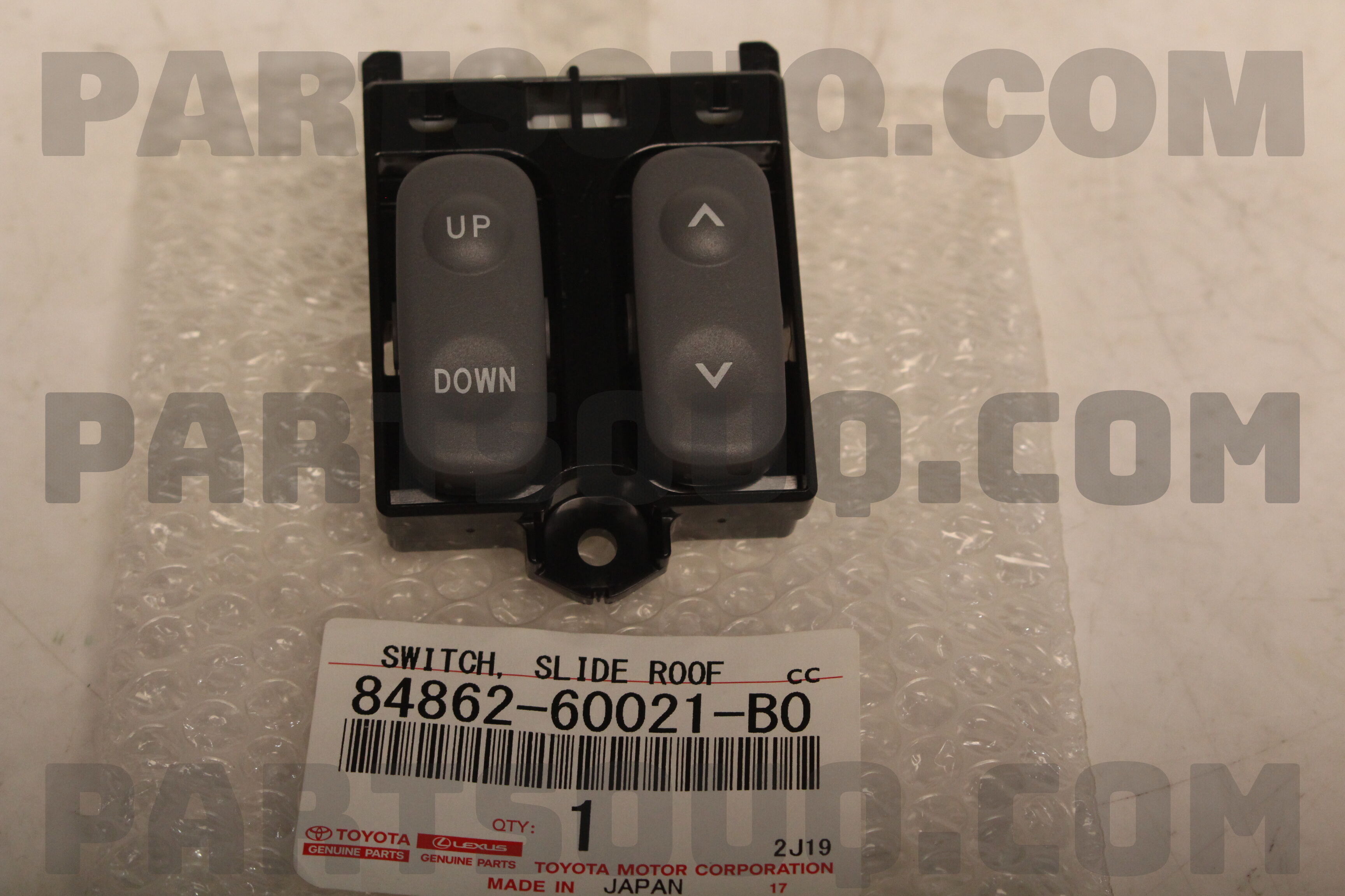 SWITCH, SLIDE R 8486260021B0 | Toyota Parts | PartSouq