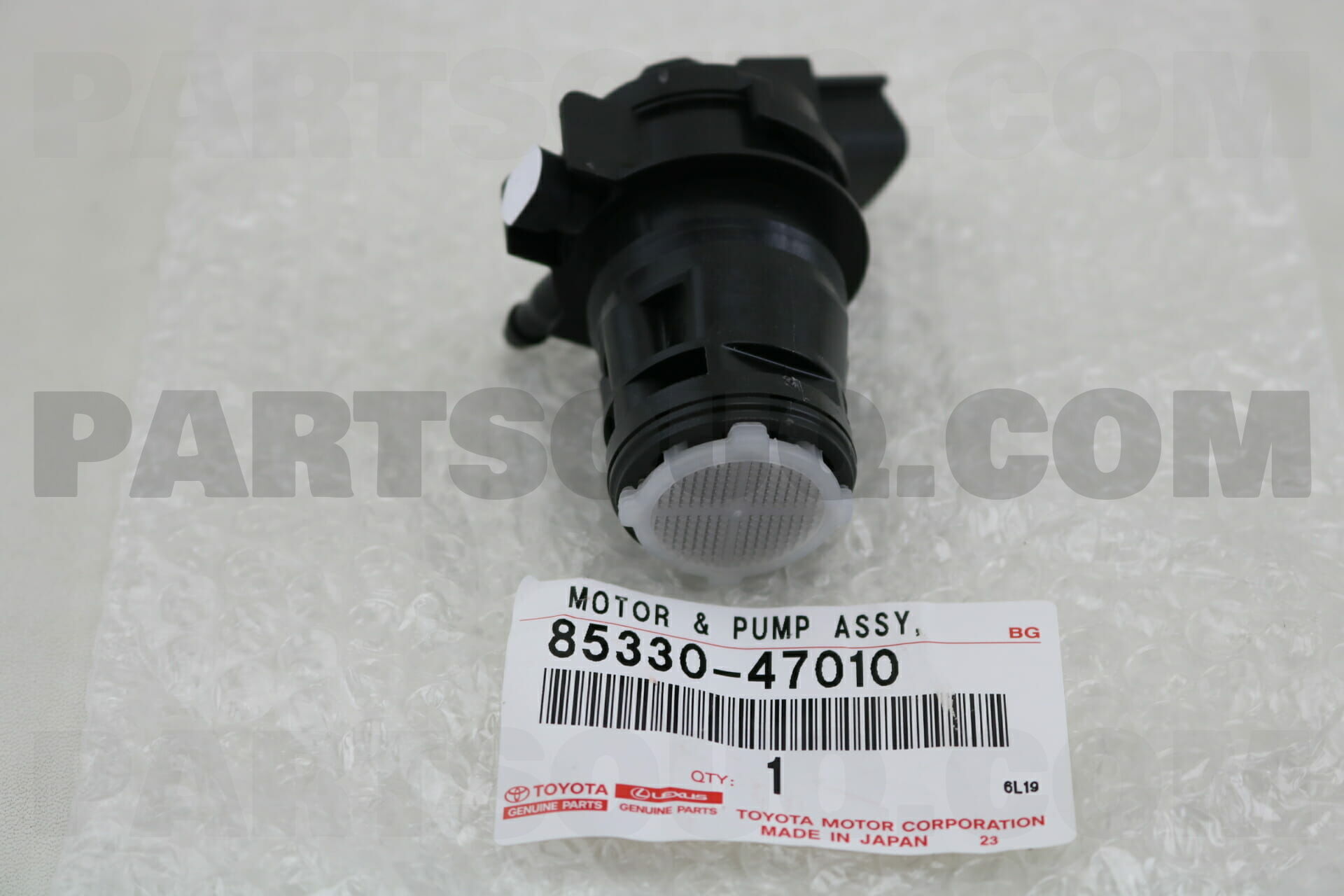 MOTOR AND PUMP ASSY, WINDSHIELD WASHER 8533047010 | Toyota Parts 