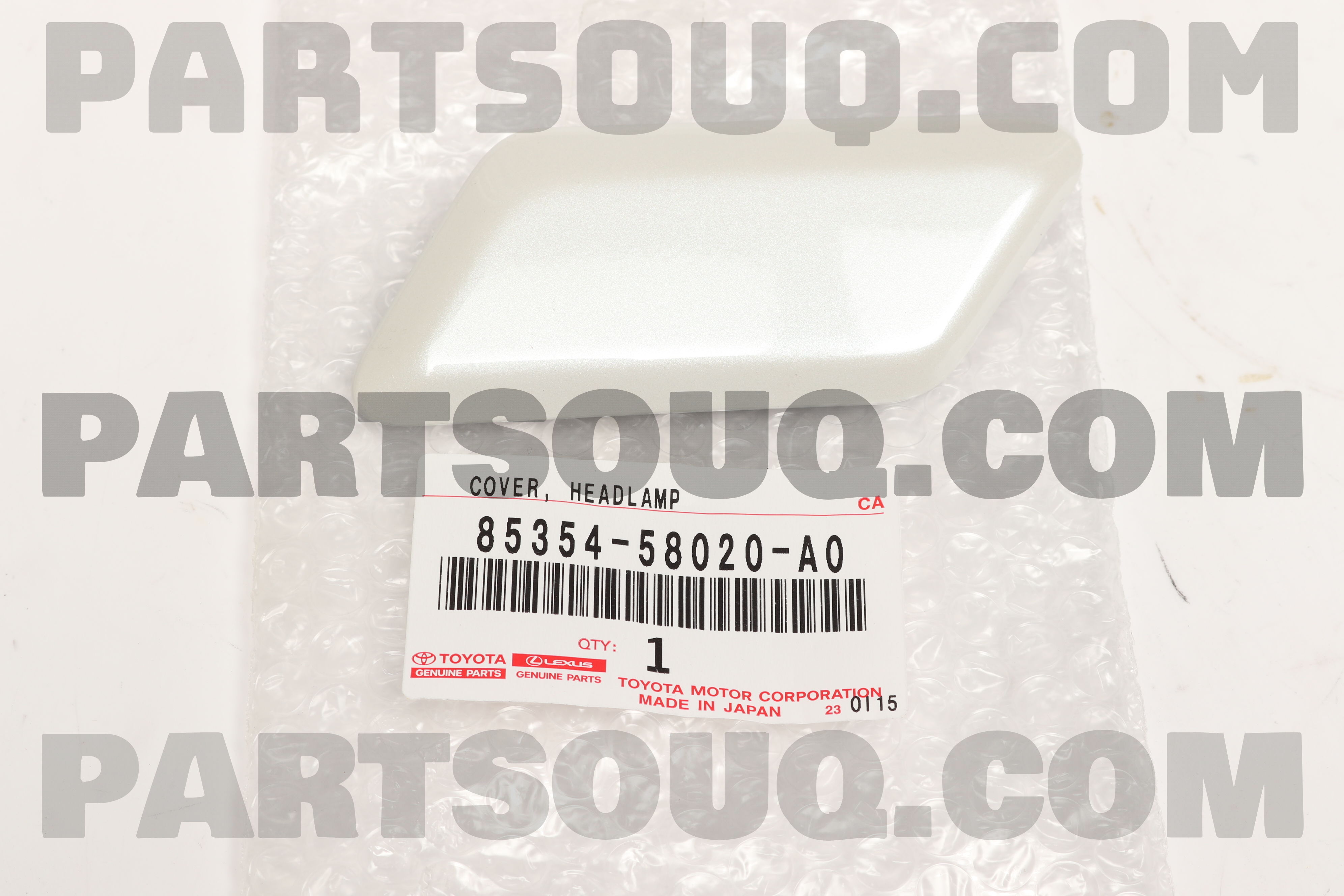 NOZZLE SUB-ASSY, TYPE1 H/LAMP WASHER, LH 8535458020A0 | Toyota Parts ...