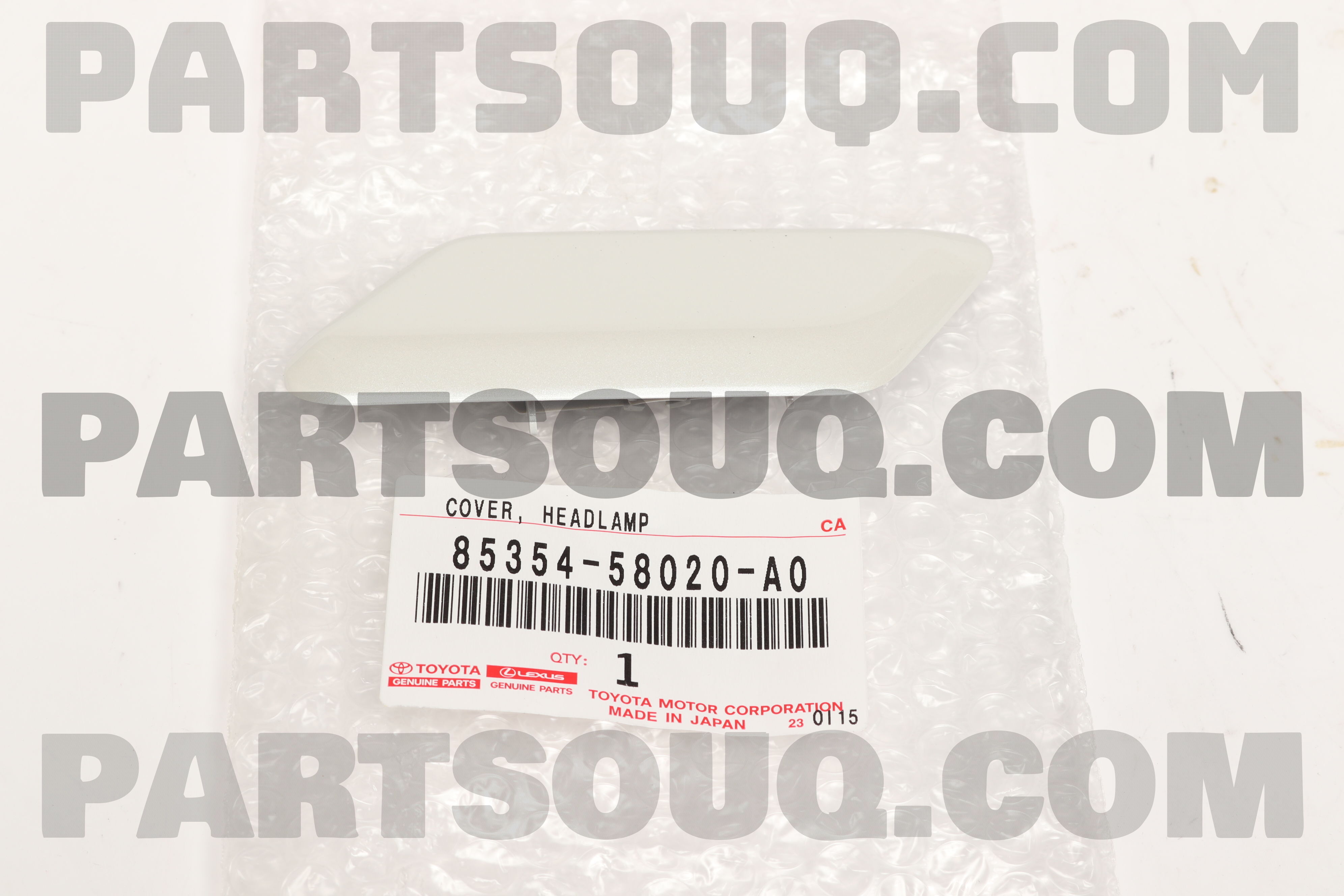 NOZZLE SUB-ASSY, TYPE1 H/LAMP WASHER, LH 8535458020A0 | Toyota Parts ...
