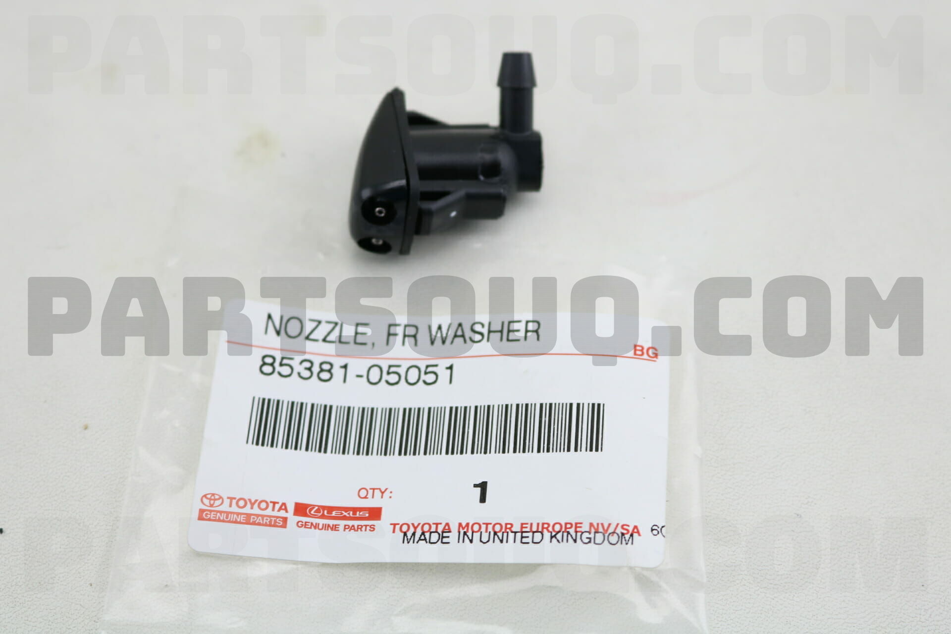 NOZZLE SUB-ASSY, WASHER 8538105051 | Toyota Parts | PartSouq