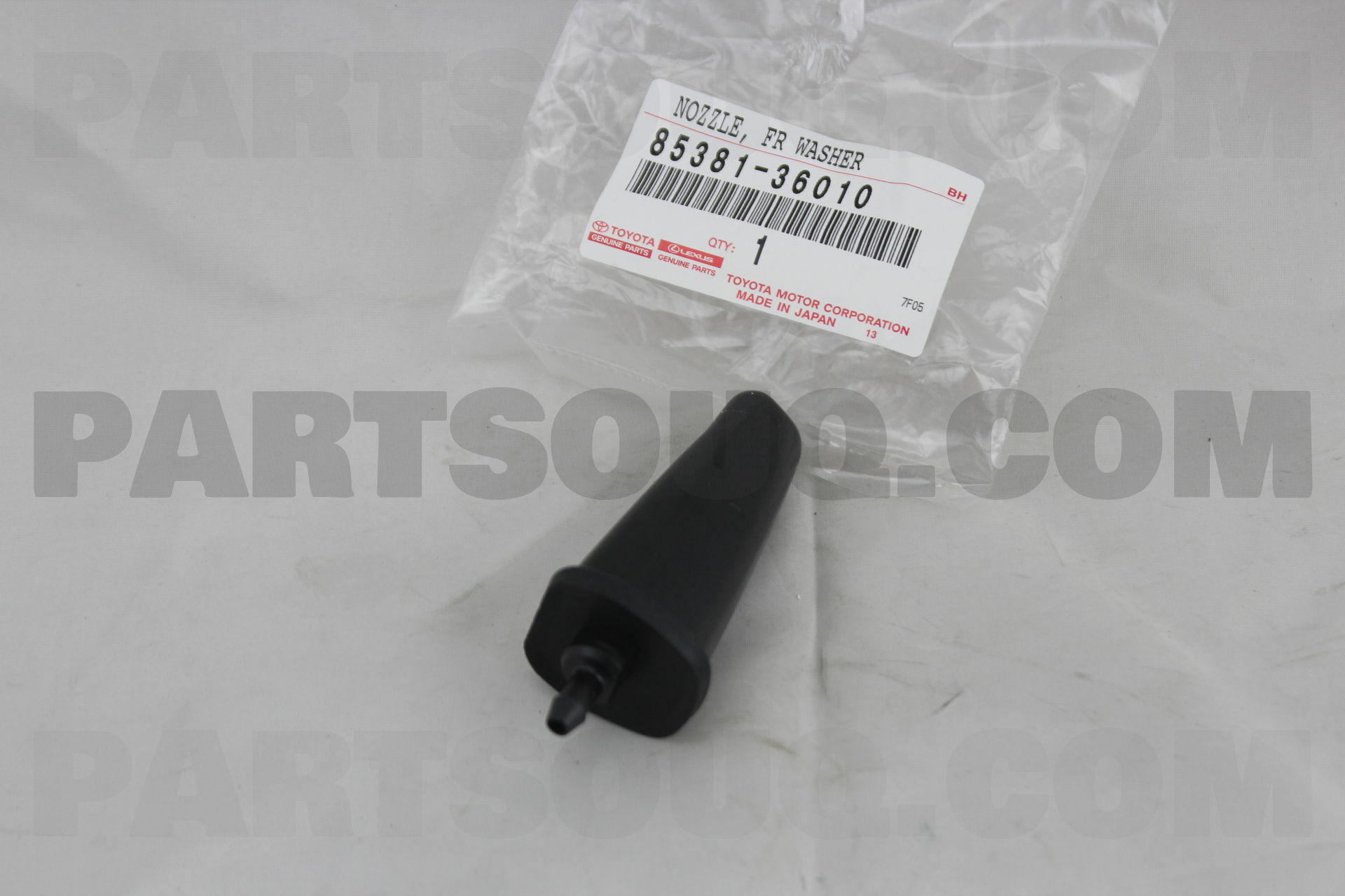 さびしんぼう 8538168010 Genuine Toyota NOZZLE SUB-ASSY, WASHER 85381