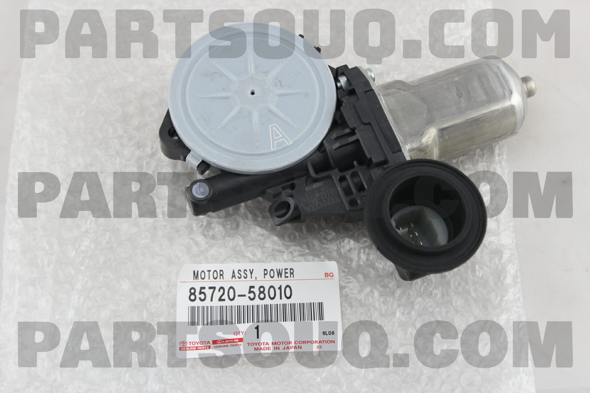 MOTOR ASSY, POWER WINDOW REGULATOR, RH/LH 8572058010 | Toyota 