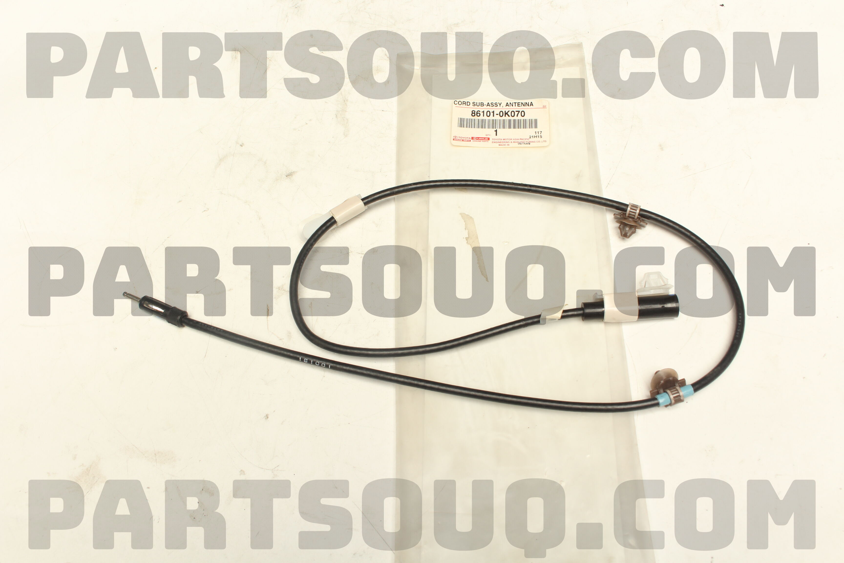CORD SUB-ASSY, ANTENNA 861010K070 | Toyota Parts | PartSouq