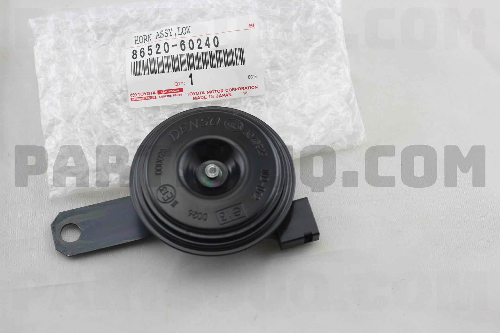 全国どこでも送料無料！ HORN PartSouq | Parts Toyota | 8652060240 PITCHED LOW ASSY, 化粧水・ローション・トナー
