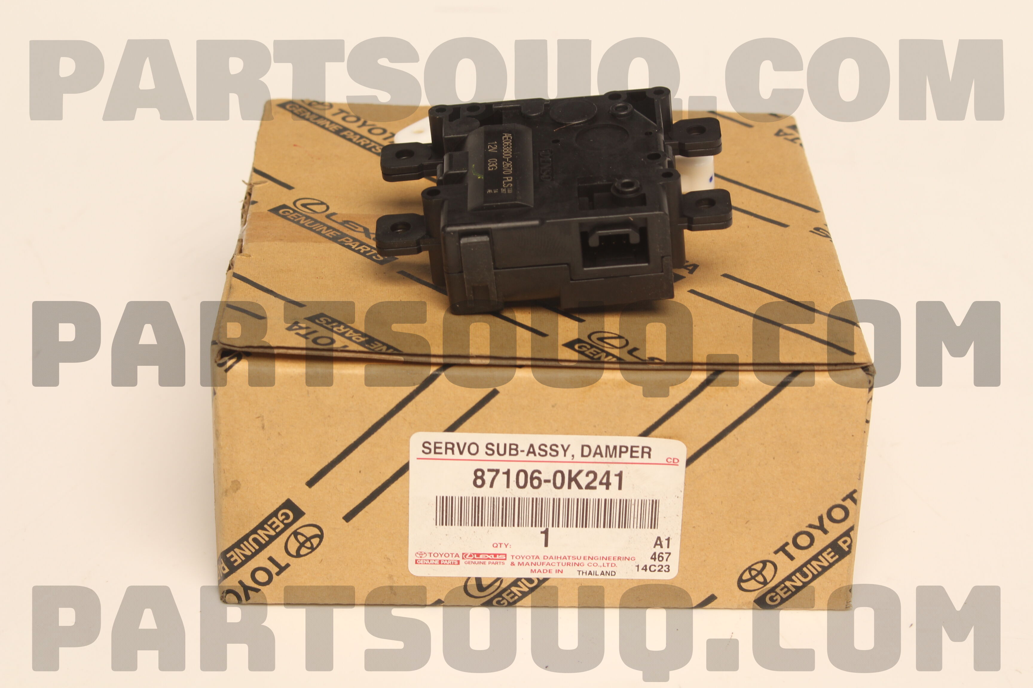 登場! SERVO SUB-ASSY, DAMP 871060K241 | Toyota Parts | PartSouq その他