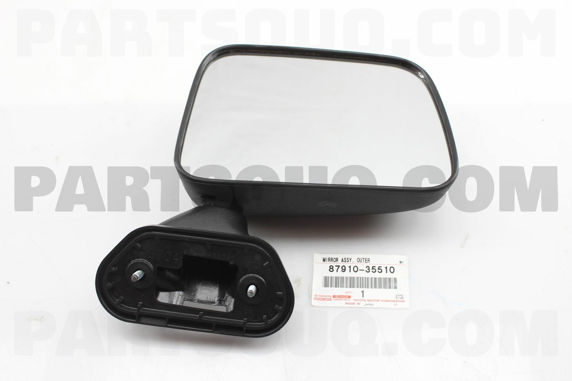 MIRROR ASSY, OUTER REAR VIEW, RH 8791035510 | Toyota Parts