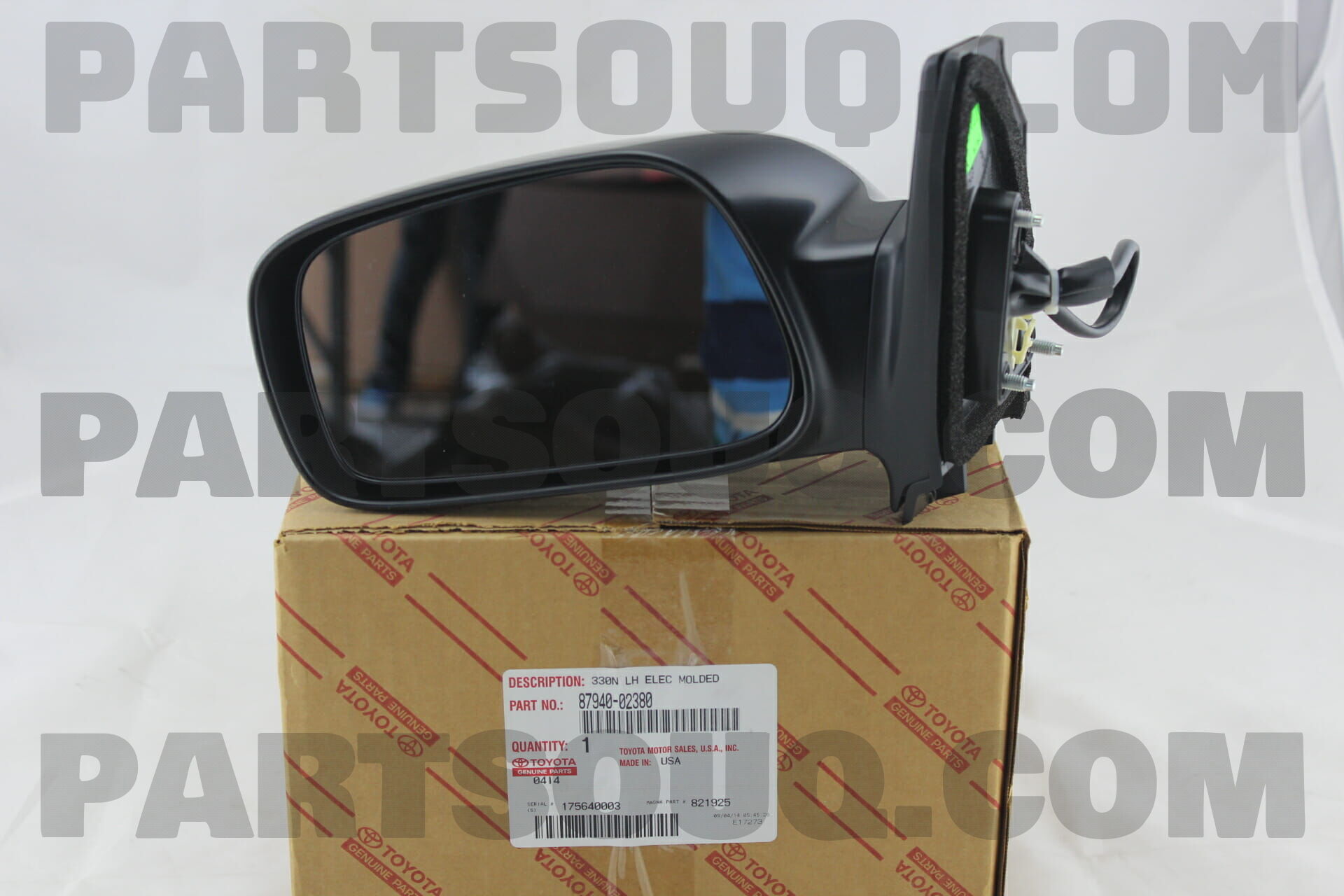 MIRROR ASSY, OUTER REAR VIEW, LH 8794002380 | Toyota Parts | PartSouq