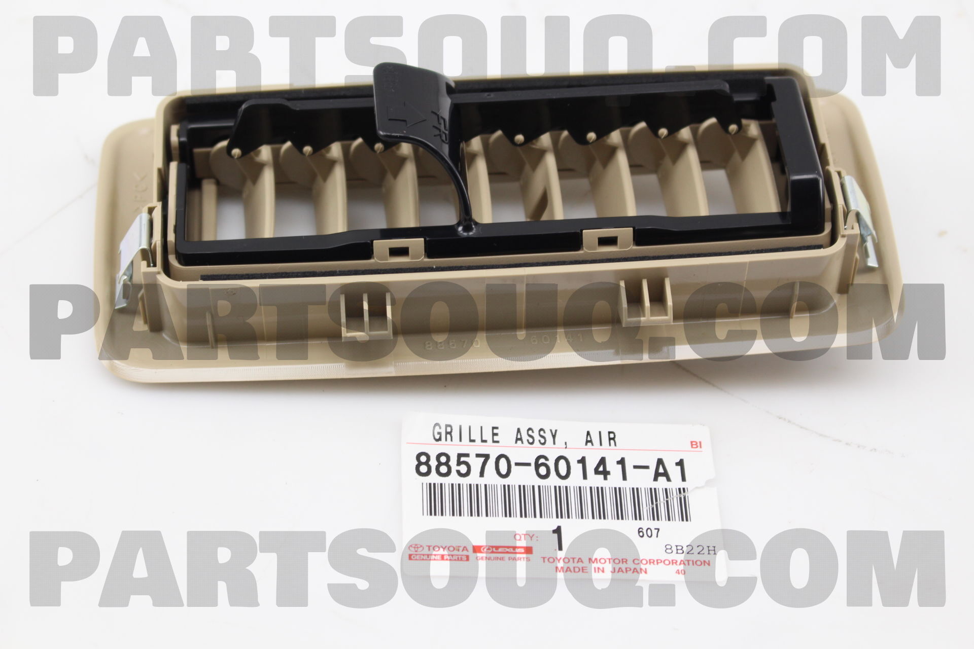 GRILLE ASSY, AIR OUTLET, NO.2 8857060151B0 | Toyota Parts