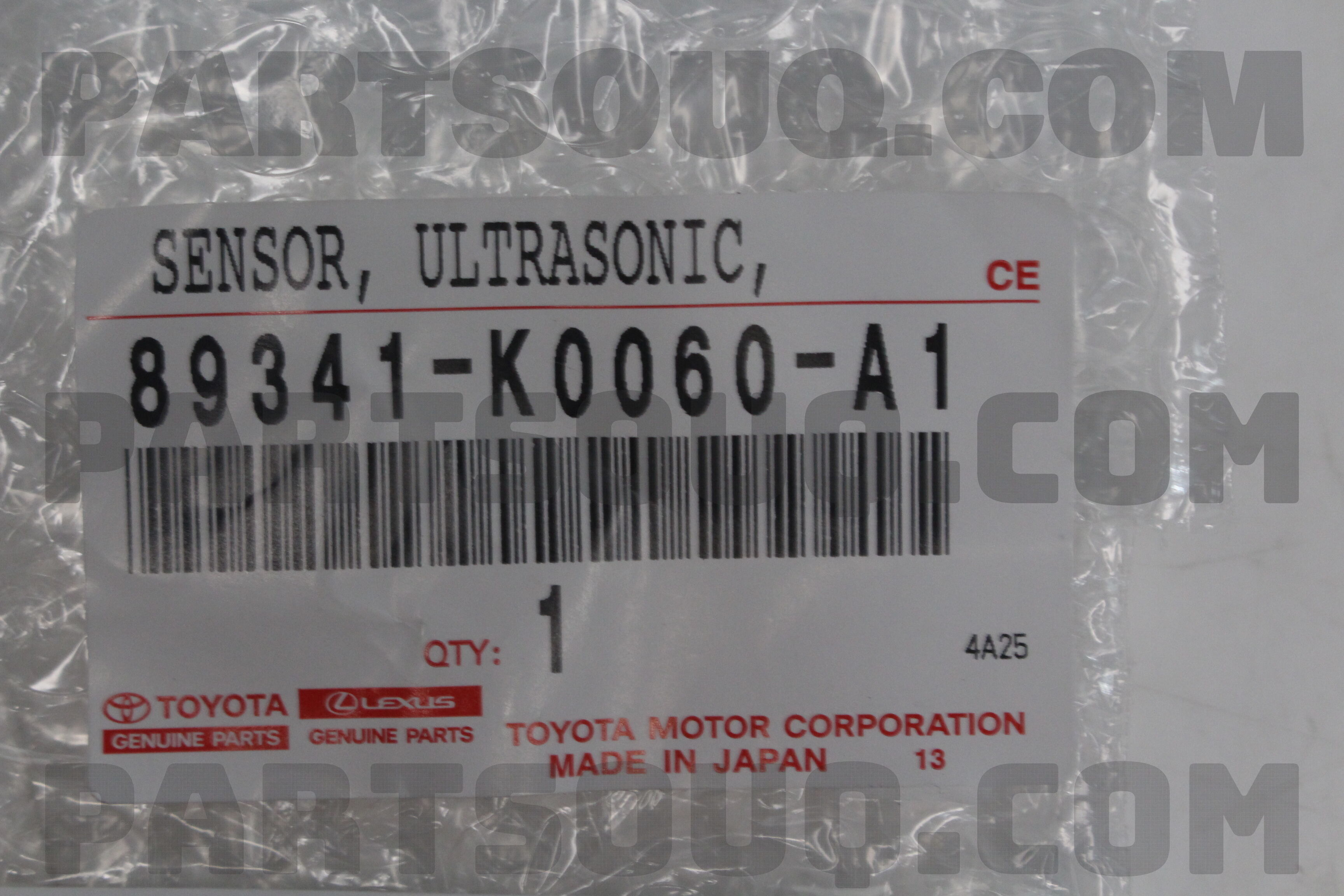 SENSOR ULTRASONIC 89341K0060A1 | Toyota Parts | PartSouq