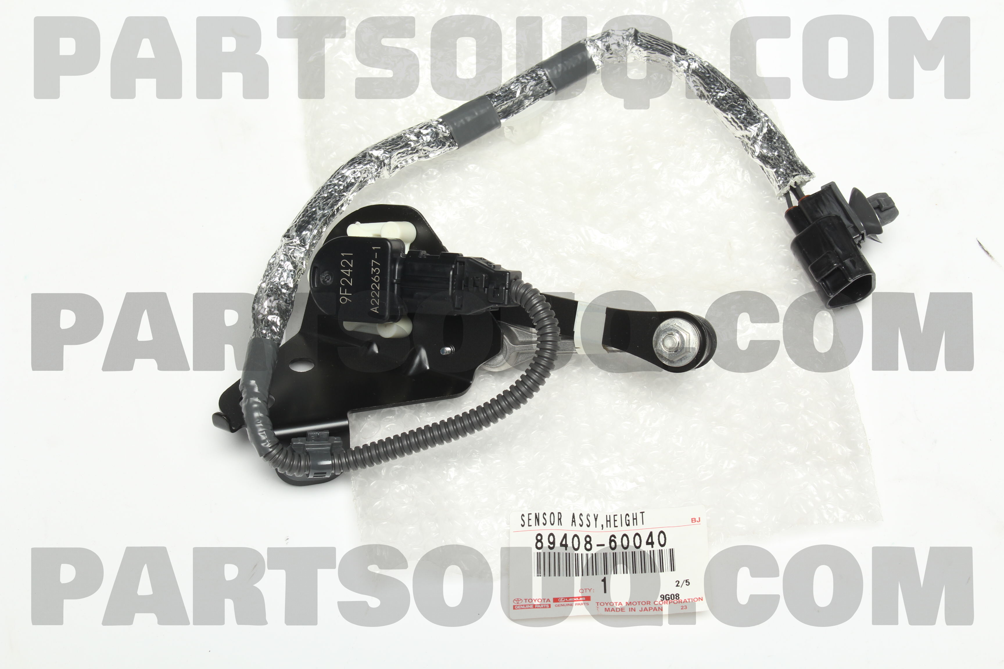 qoo 89408-30130 GENUINE OEM HEIGHT CONTROL SENSOR, REAR LH 8940830130