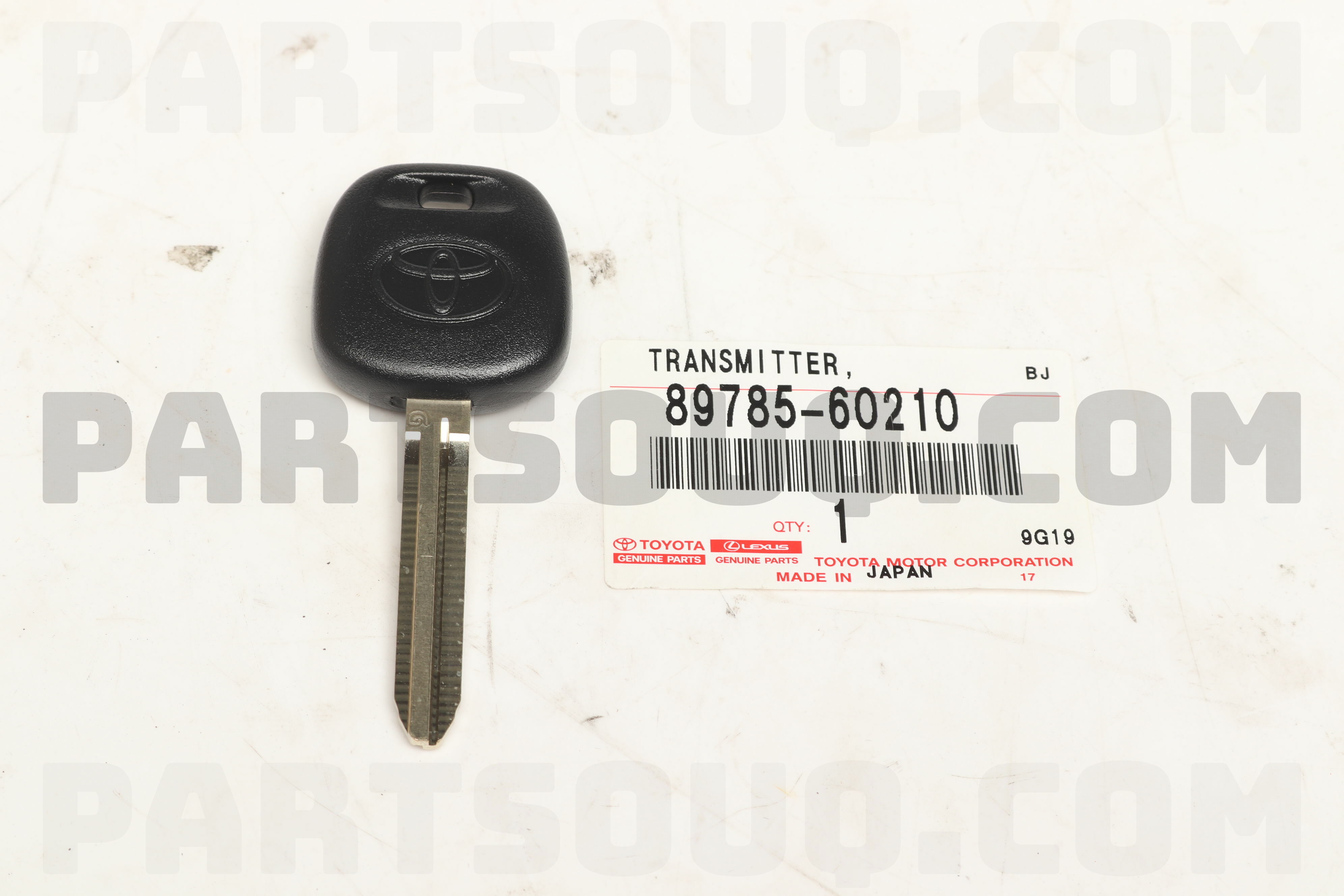 TRANSMITTER, TRANSPONDER KEY MASTER 8978560210 | Toyota Parts 