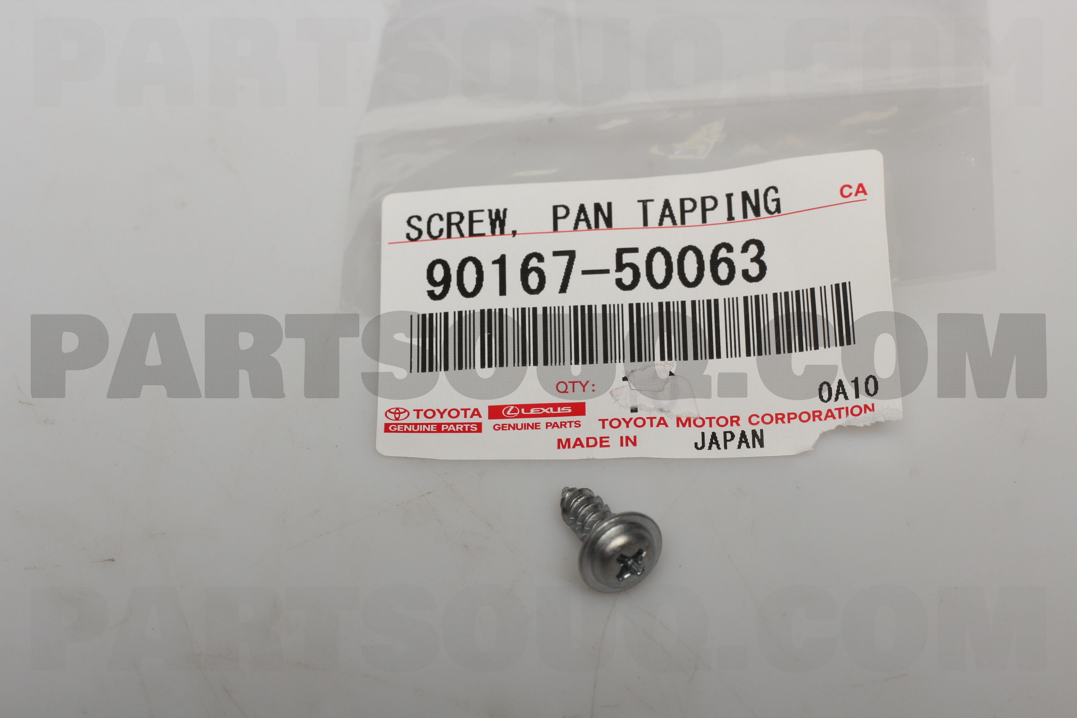 Autobahn88 Fog Light Lamp Screw OEM: 9016750063 compatible with Toyota Pack of 10 
