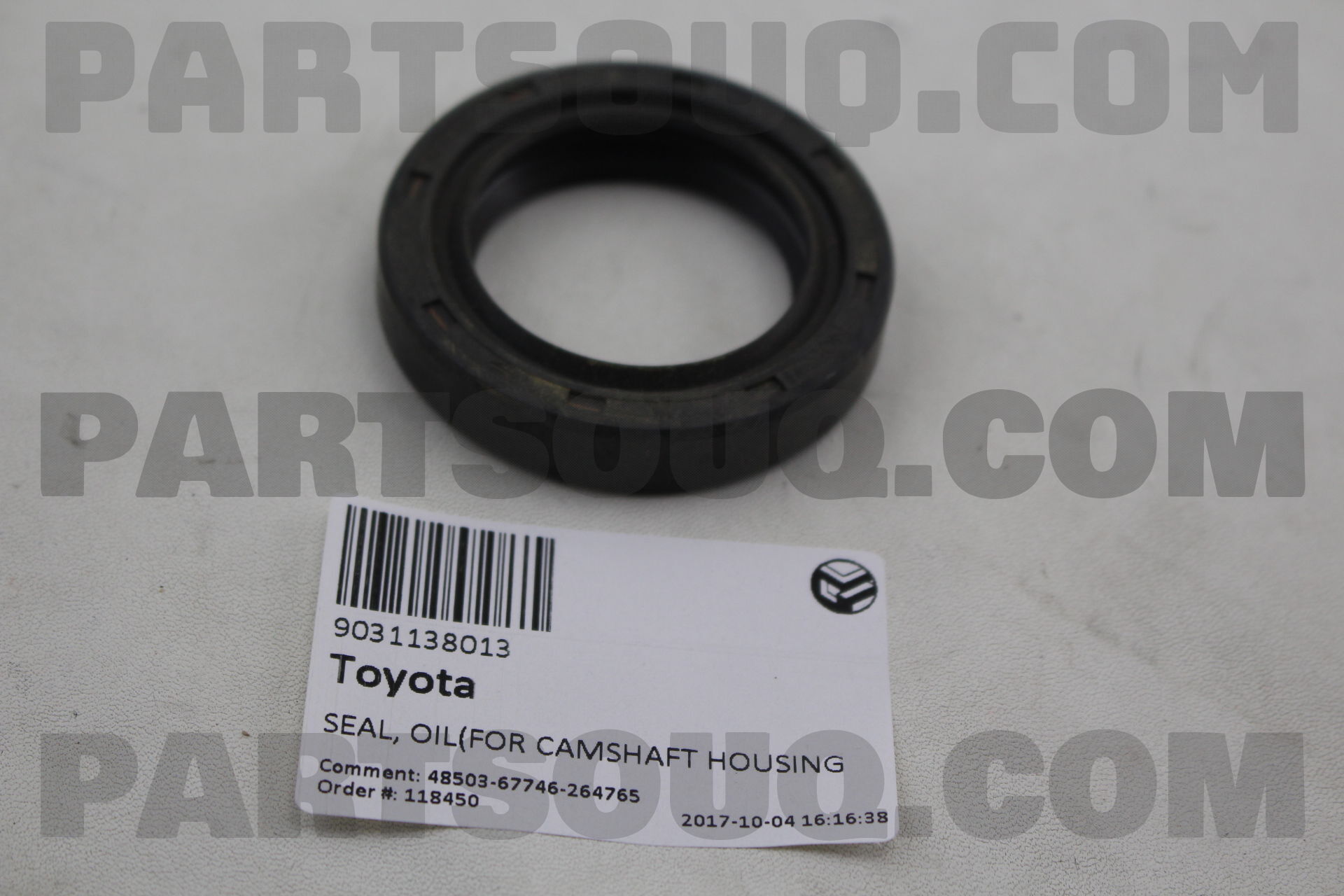 9031138013 SEAL, OIL(FOR CAMSHAFT HOUSING)