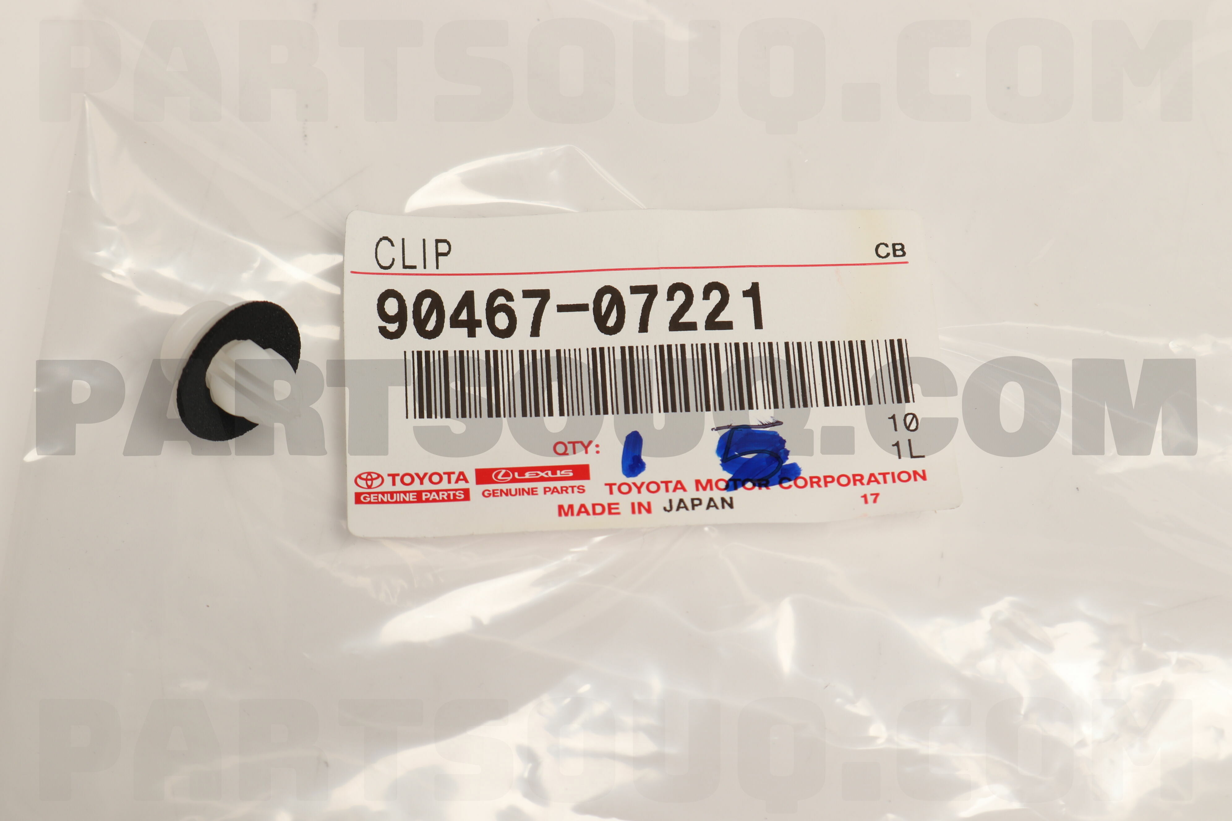 特価 MUDGUARD, SIDE RETAINER, NO.3 Parts Toyota | 9046707221 トップス